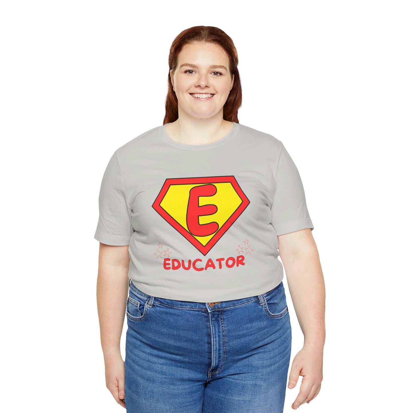 Educator Superhero - Unisex Jersey Short Sleeve Tee