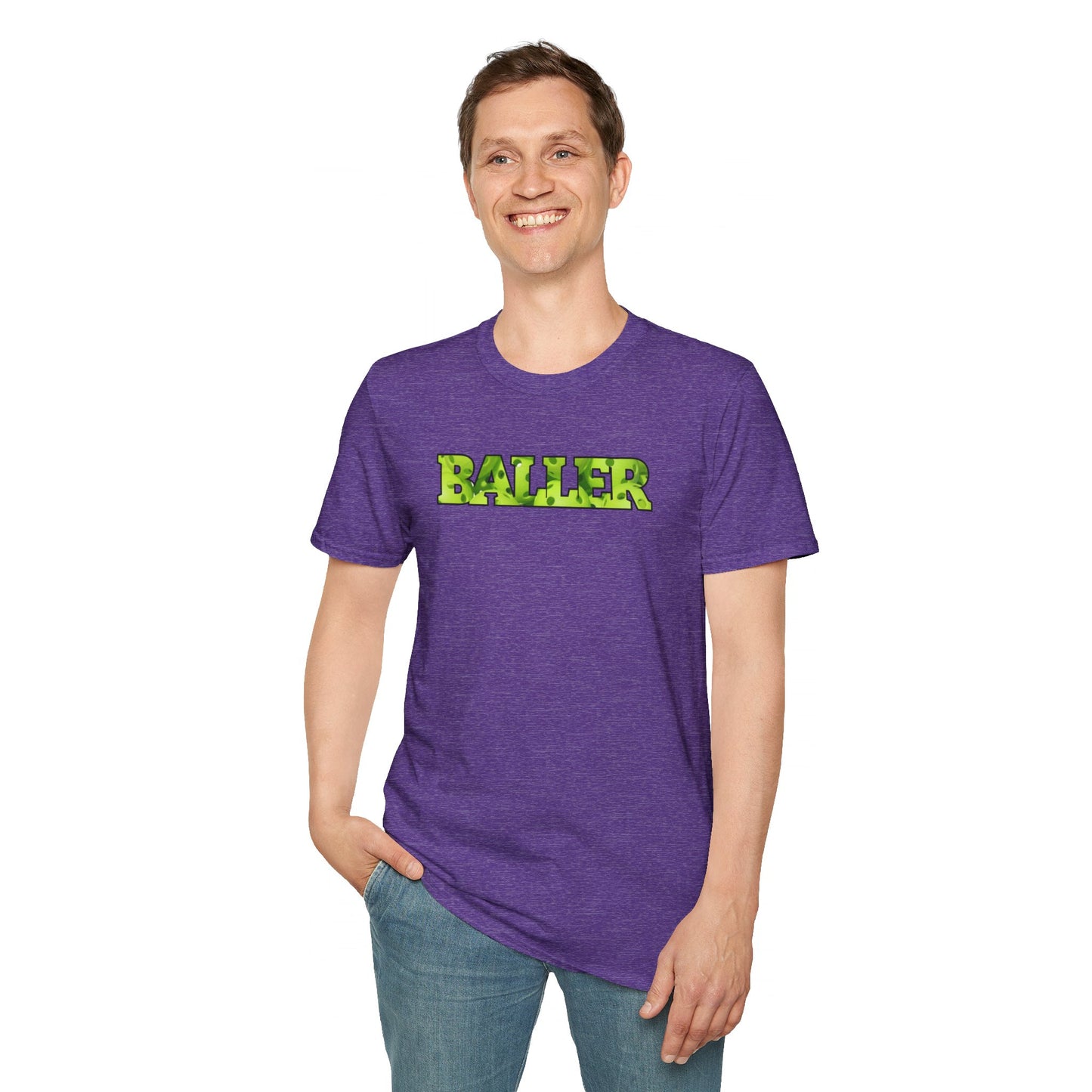 Baller Pickleball - Unisex Softstyle T-Shirt