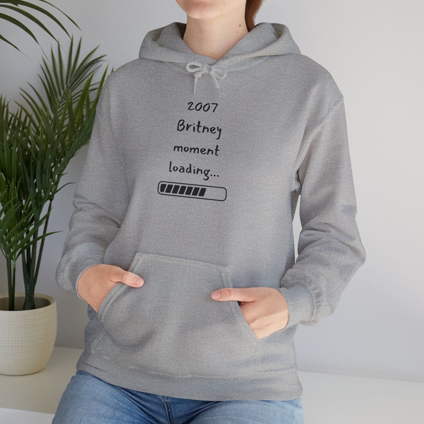 2007 Britney Moment Loading Hoodie - Unisex Heavy Blend™ Hooded Sweatshirt