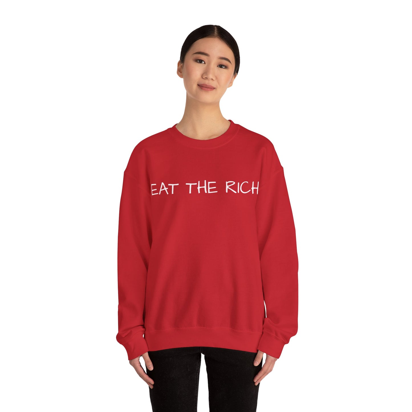 Eat the Rich - Unisex Heavy Blend™ Crewneck Sweatshirt