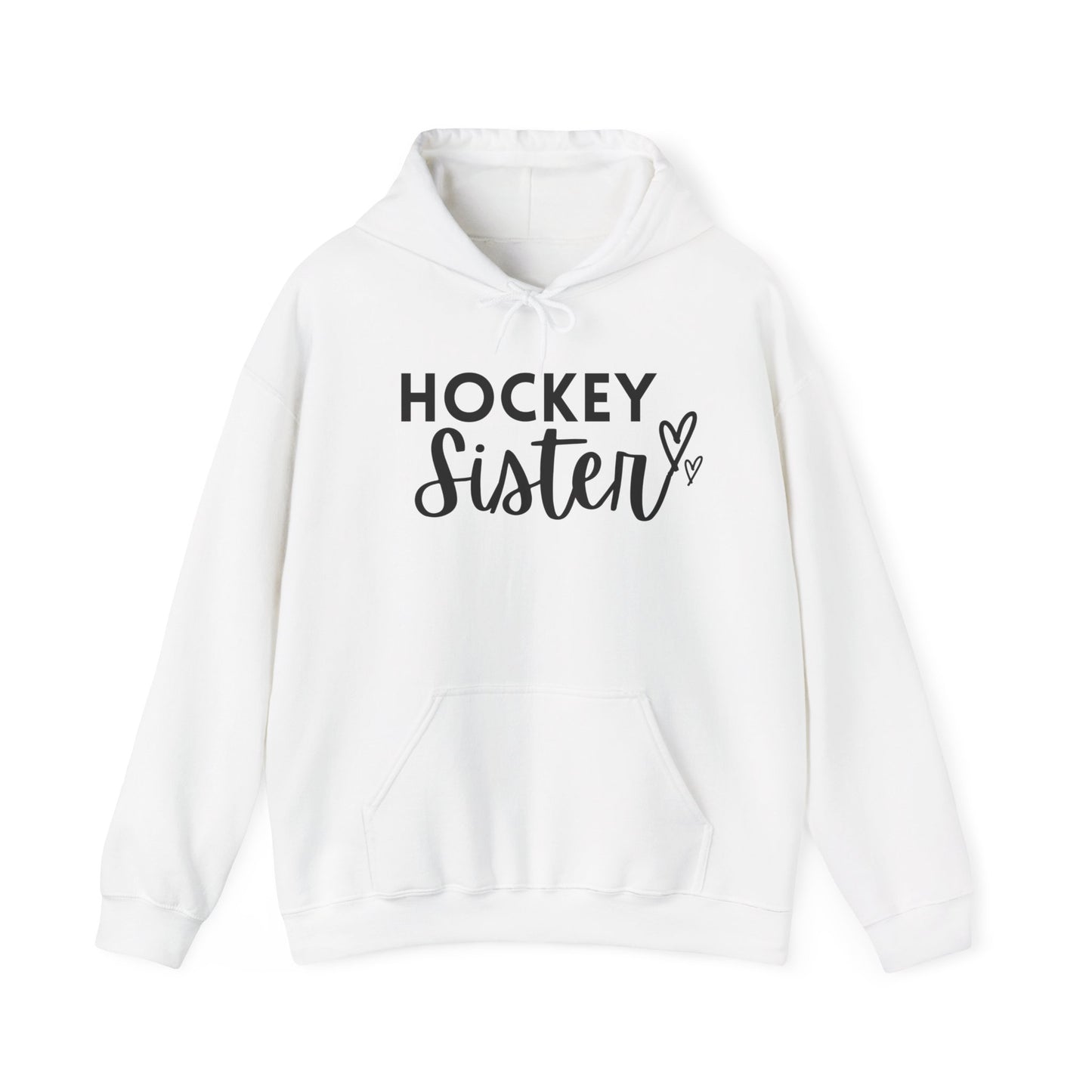 Hockey Sister Hoodie Unisex Heavy Blend™ Hooded Sweatshirt