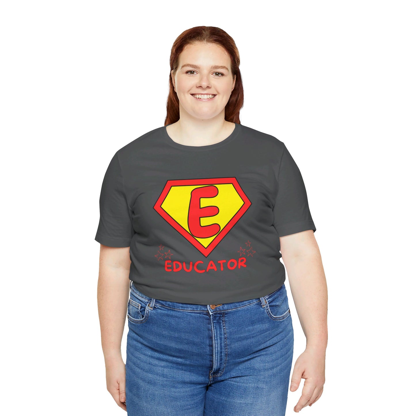 Educator Superhero - Unisex Jersey Short Sleeve Tee