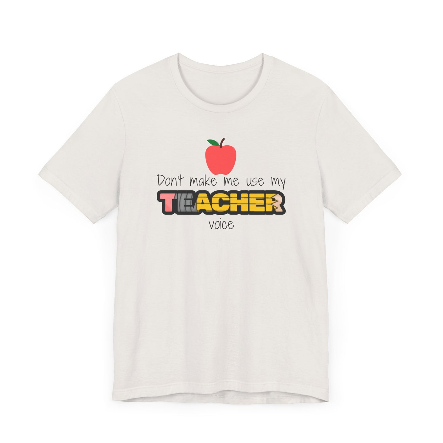 Teacher Voice - Bella + Canvas Unisex Jersey Short Sleeve Tee