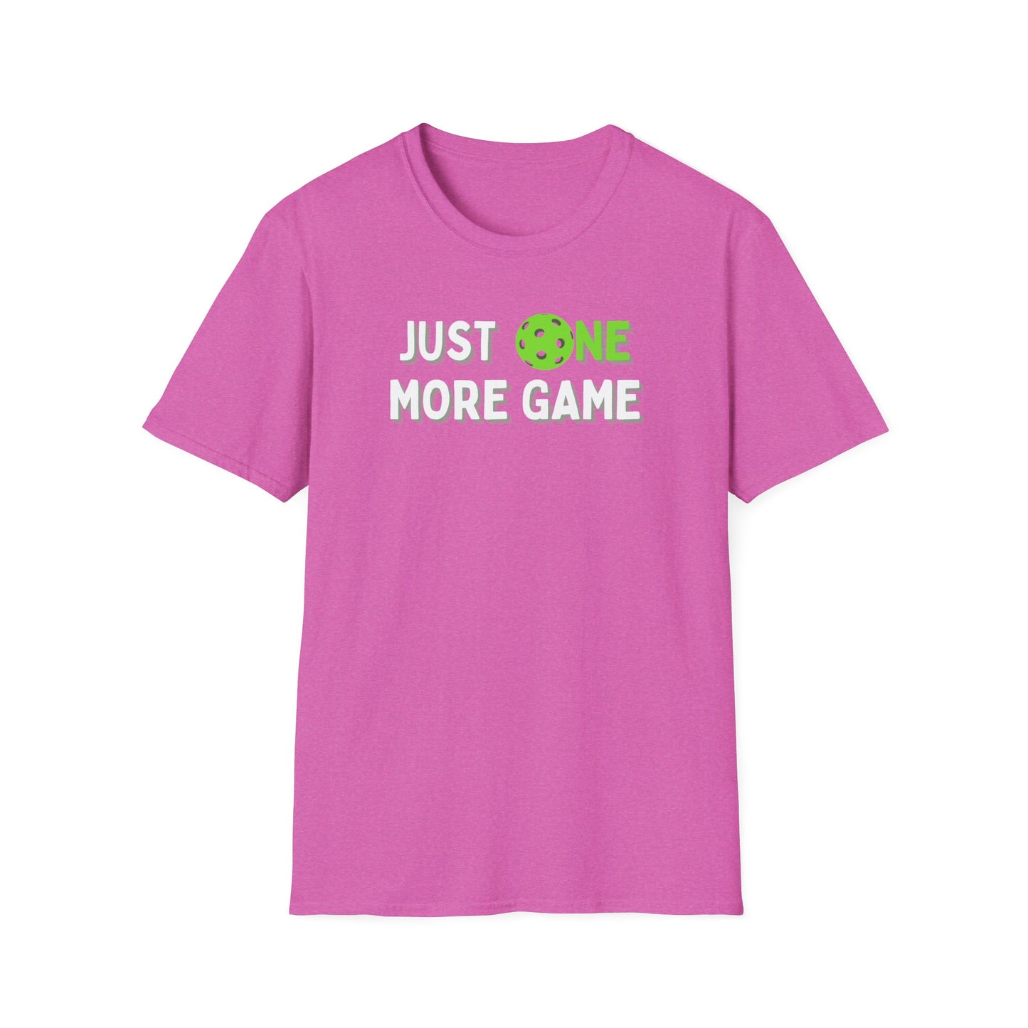 Just One More Game Pickleball - Unisex Softstyle T-Shirt