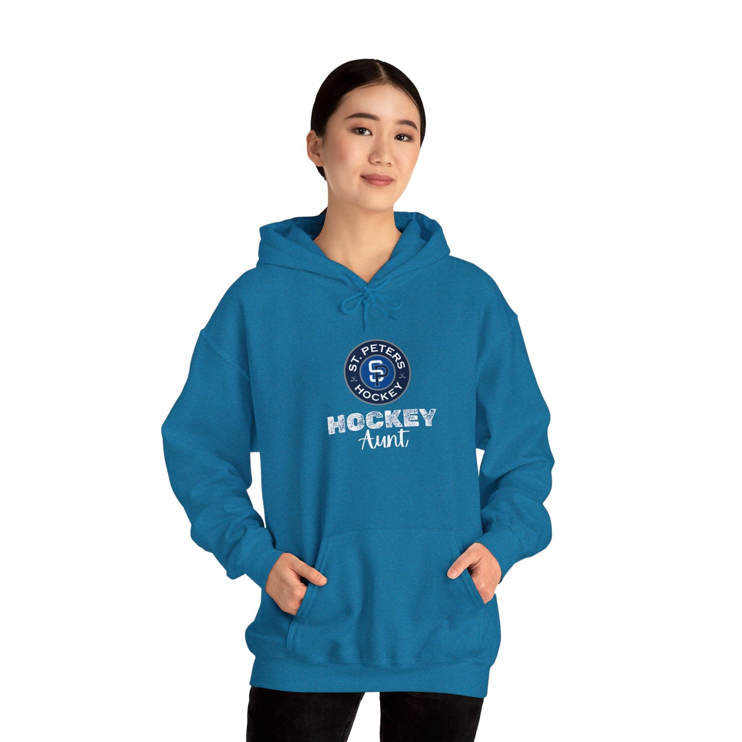 STP Hockey Aunt Hoodie Unisex Heavy Blend™ Hooded Sweatshirt