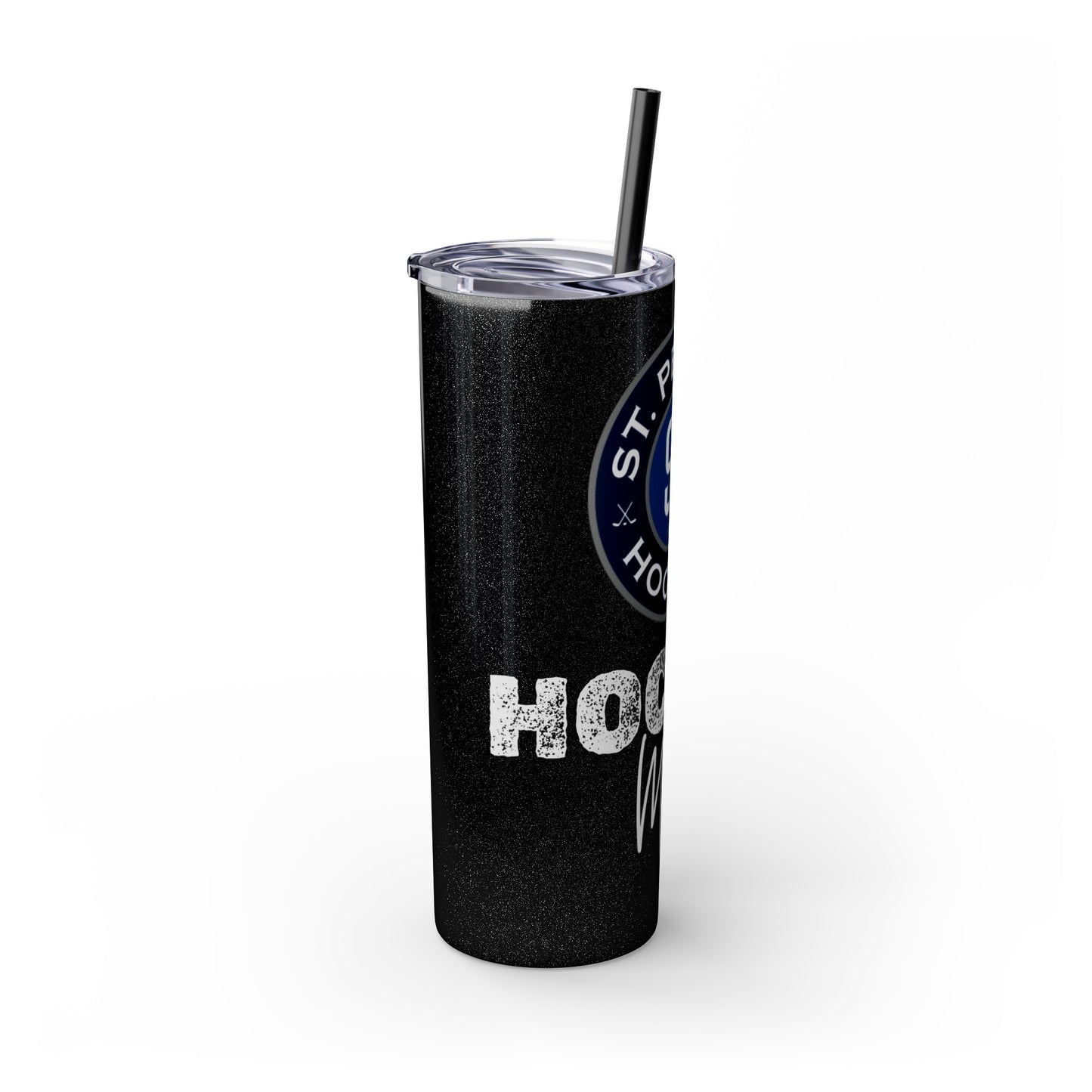 Hockey Mom STP Hockey Club - Skinny Tumbler with Straw, 20oz