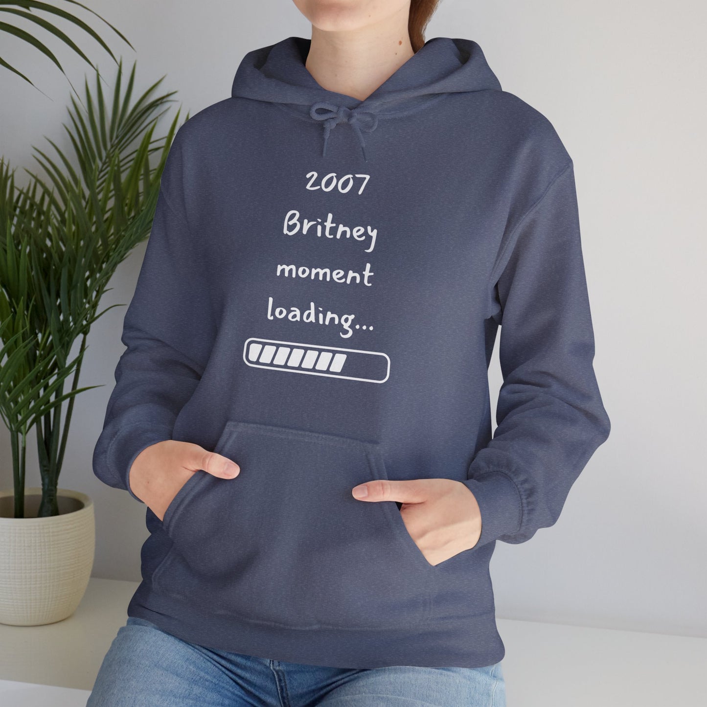 2007 Britney Moment Loading Hoodie - Unisex Heavy Blend™ Hooded Sweatshirt