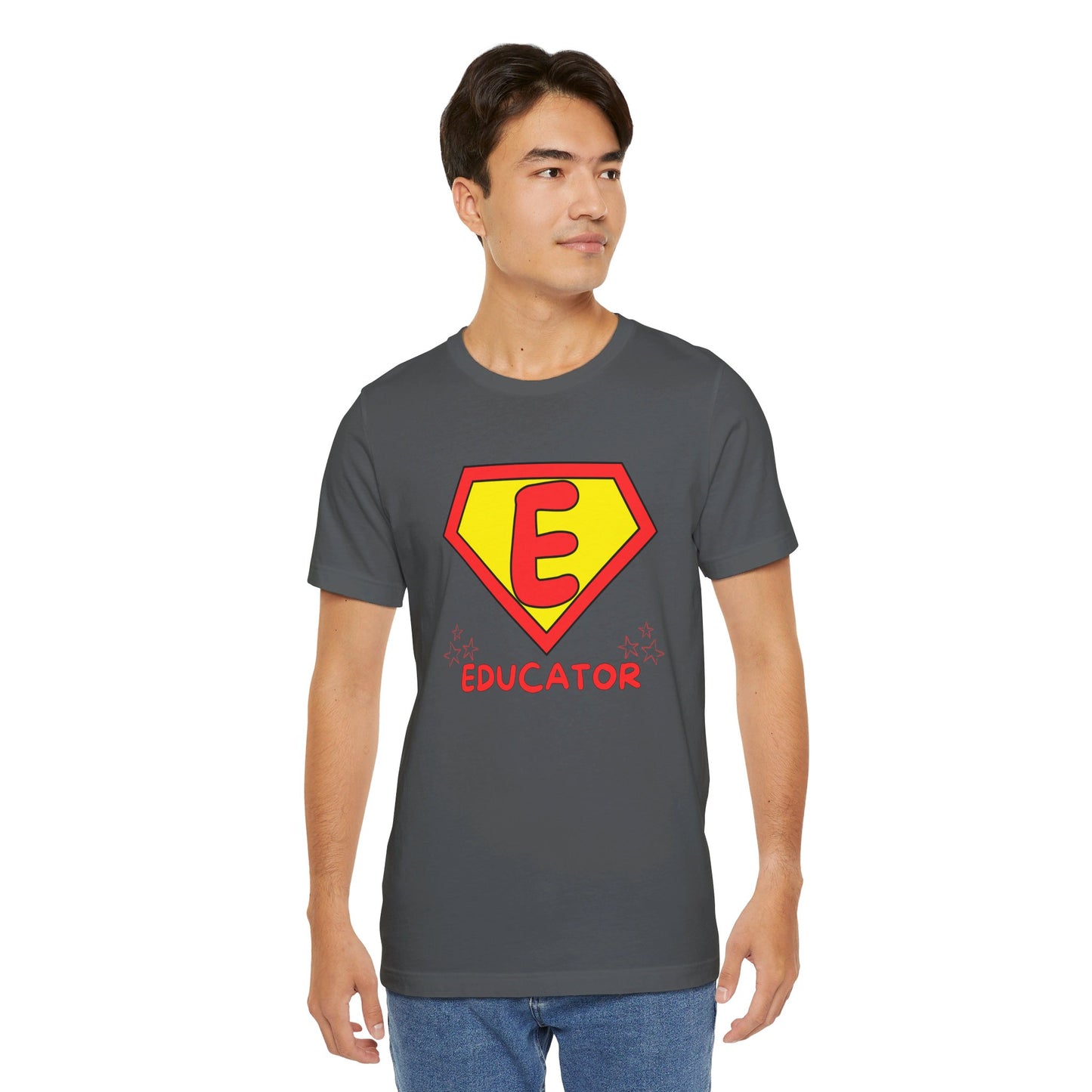 Educator Superhero - Unisex Jersey Short Sleeve Tee