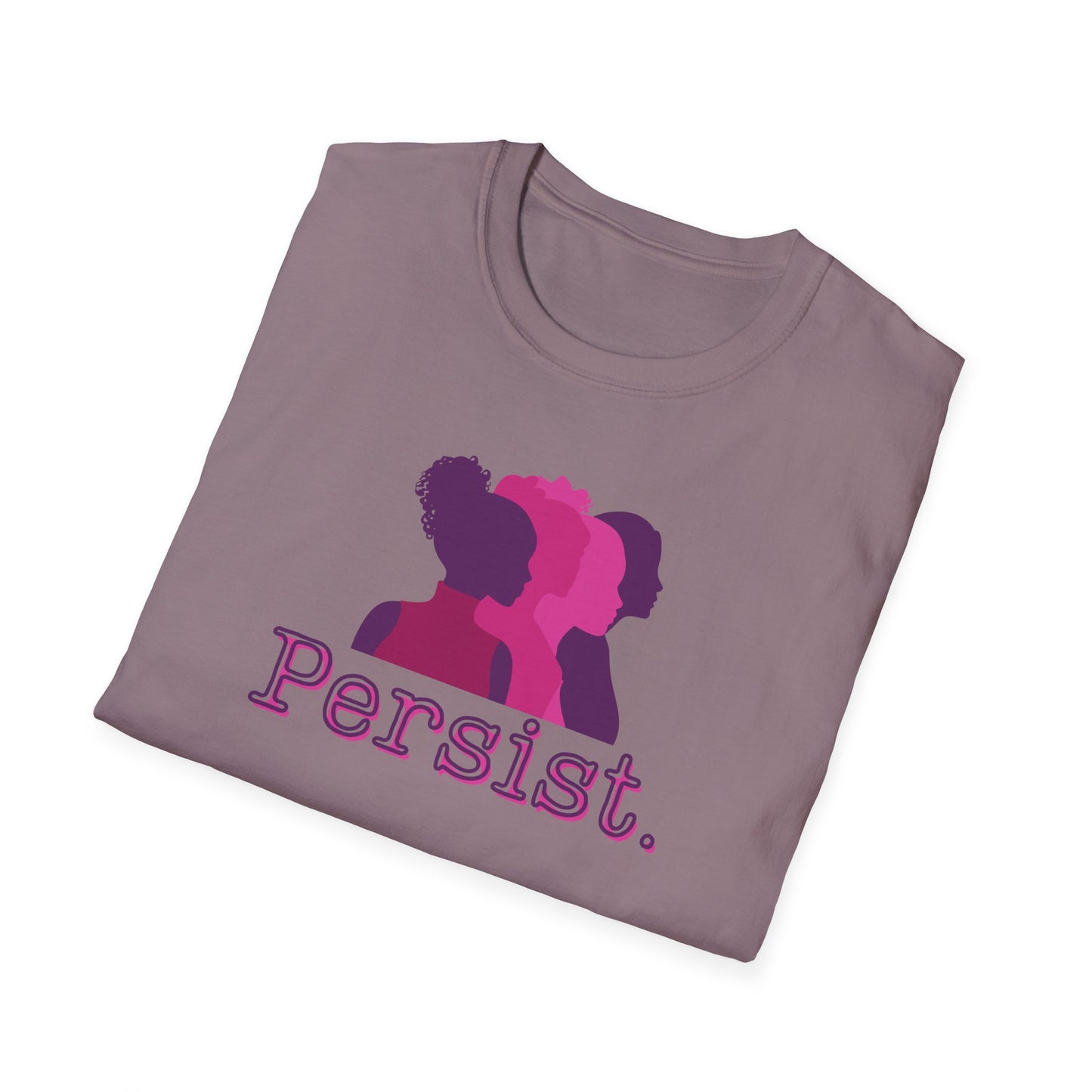 Persist Silhouettes - Unisex Softstyle T-Shirt