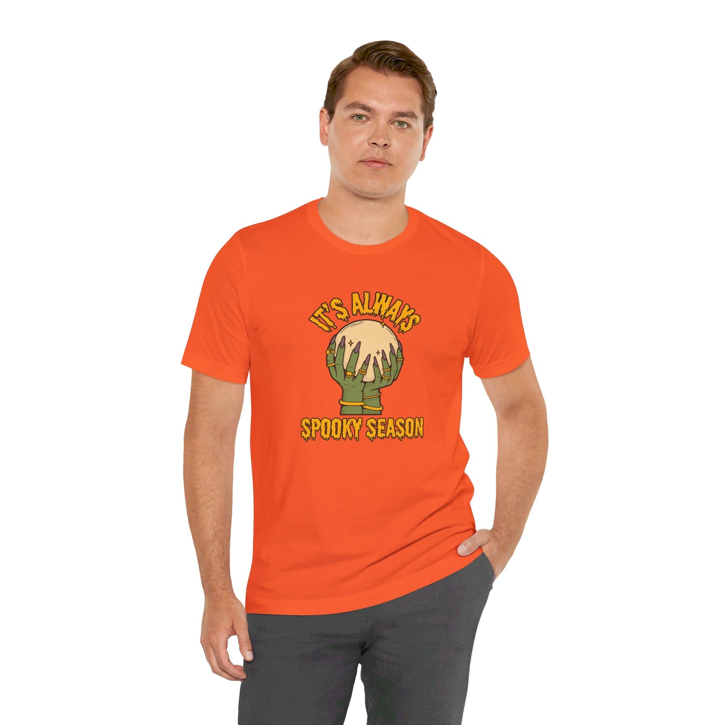 It's Always Spooky Season Tshirt - Unisex Jersey Short Sleeve Tee