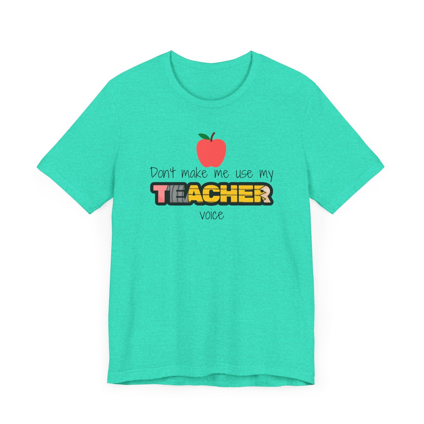 Teacher Voice - Bella + Canvas Unisex Jersey Short Sleeve Tee