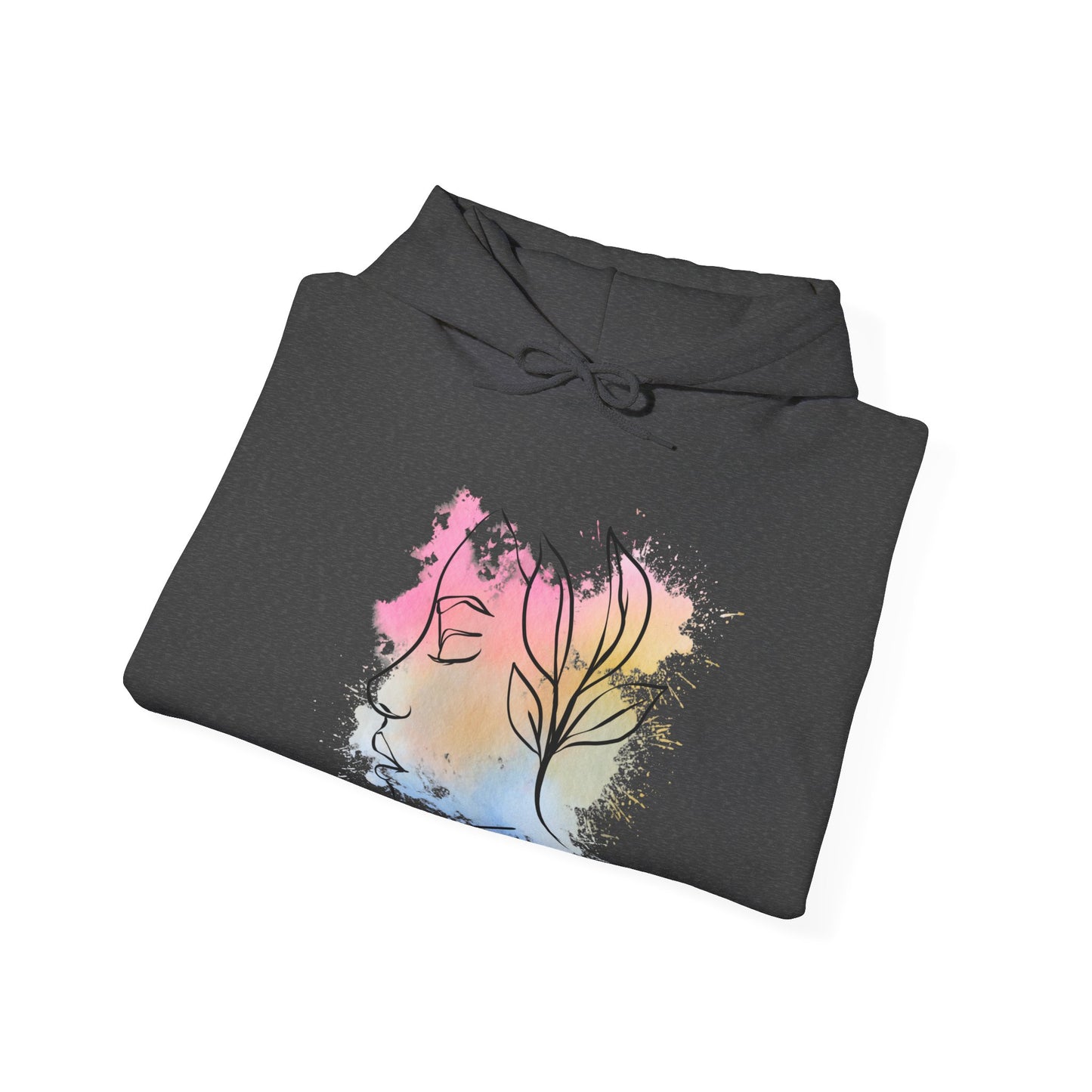 Divine Feminine Watercolor Hoodie - Unisex Heavy Blend™ Hooded Sweatshirt