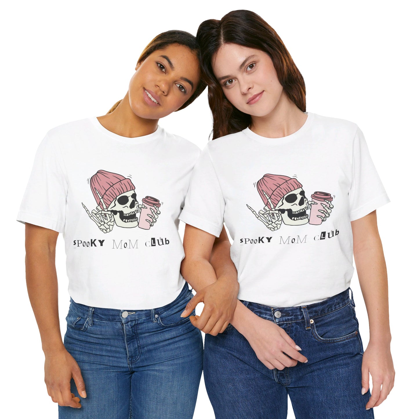 Spooky Mom Club Tshirt - Unisex Jersey Short Sleeve Tee