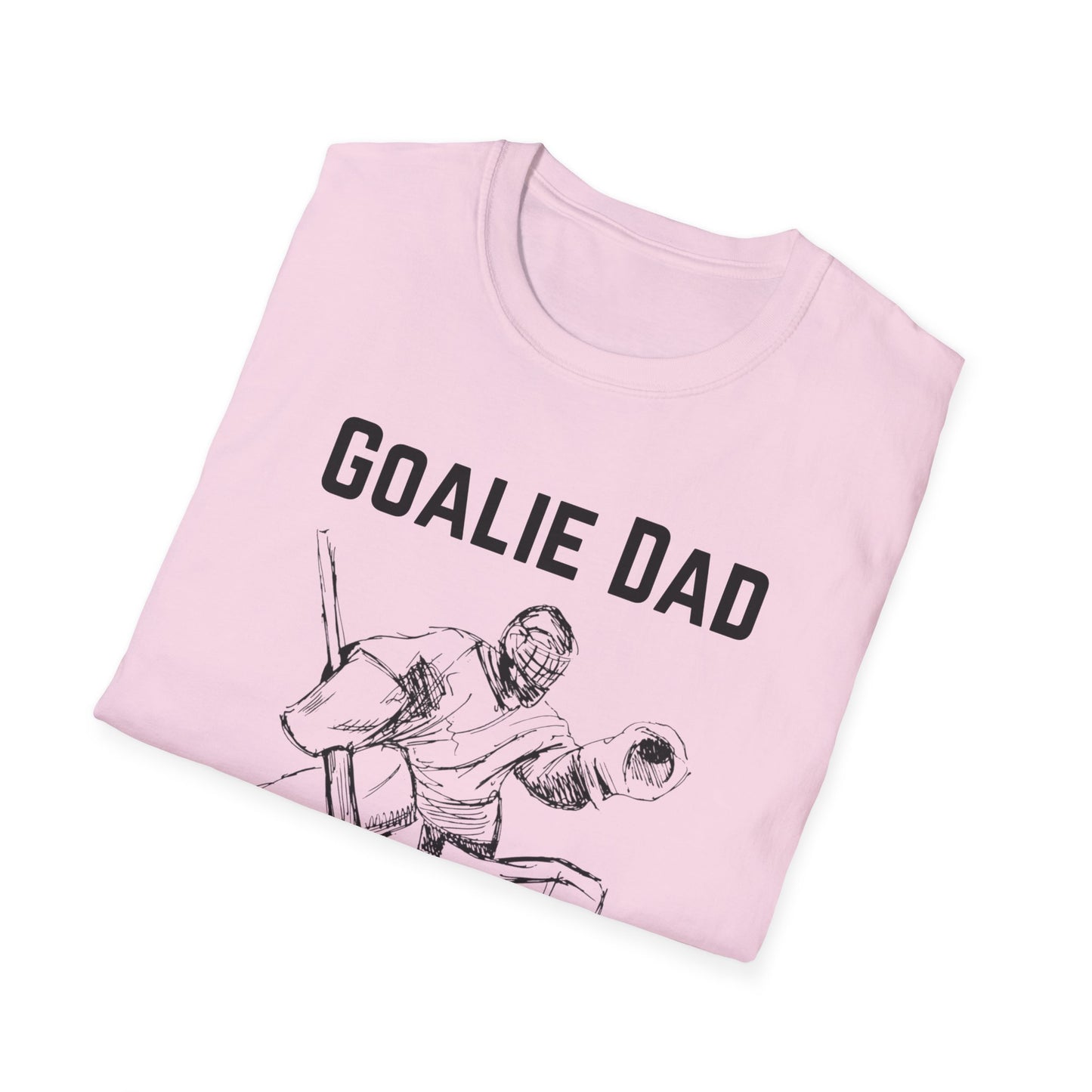 Goalie Dad. We're Built Different. - Unisex Softstyle T-Shirt