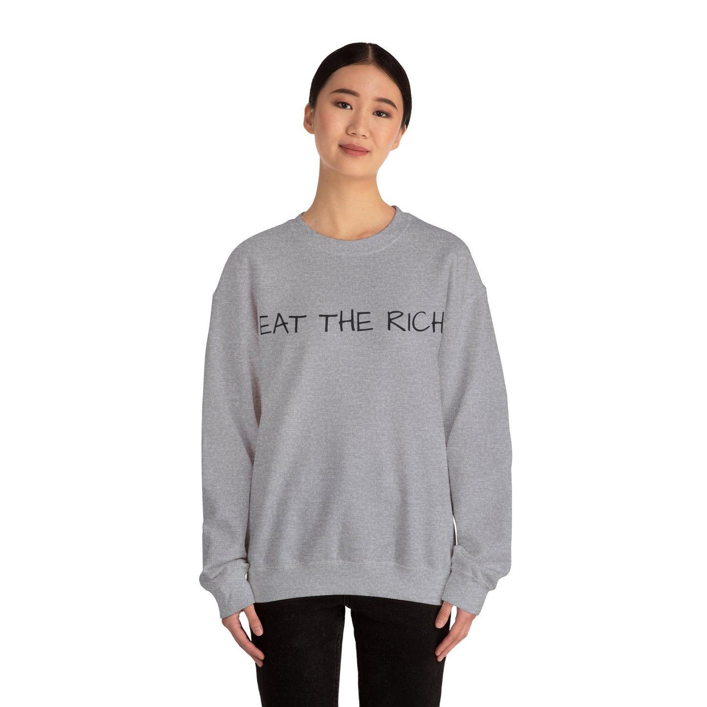 Eat the Rich - Unisex Heavy Blend™ Crewneck Sweatshirt