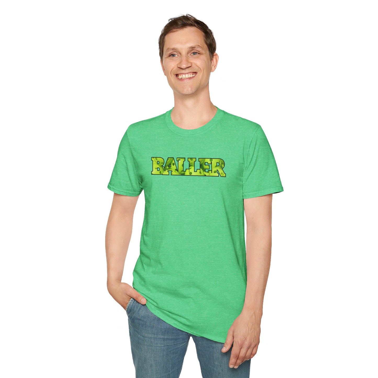 Baller Pickleball - Unisex Softstyle T-Shirt