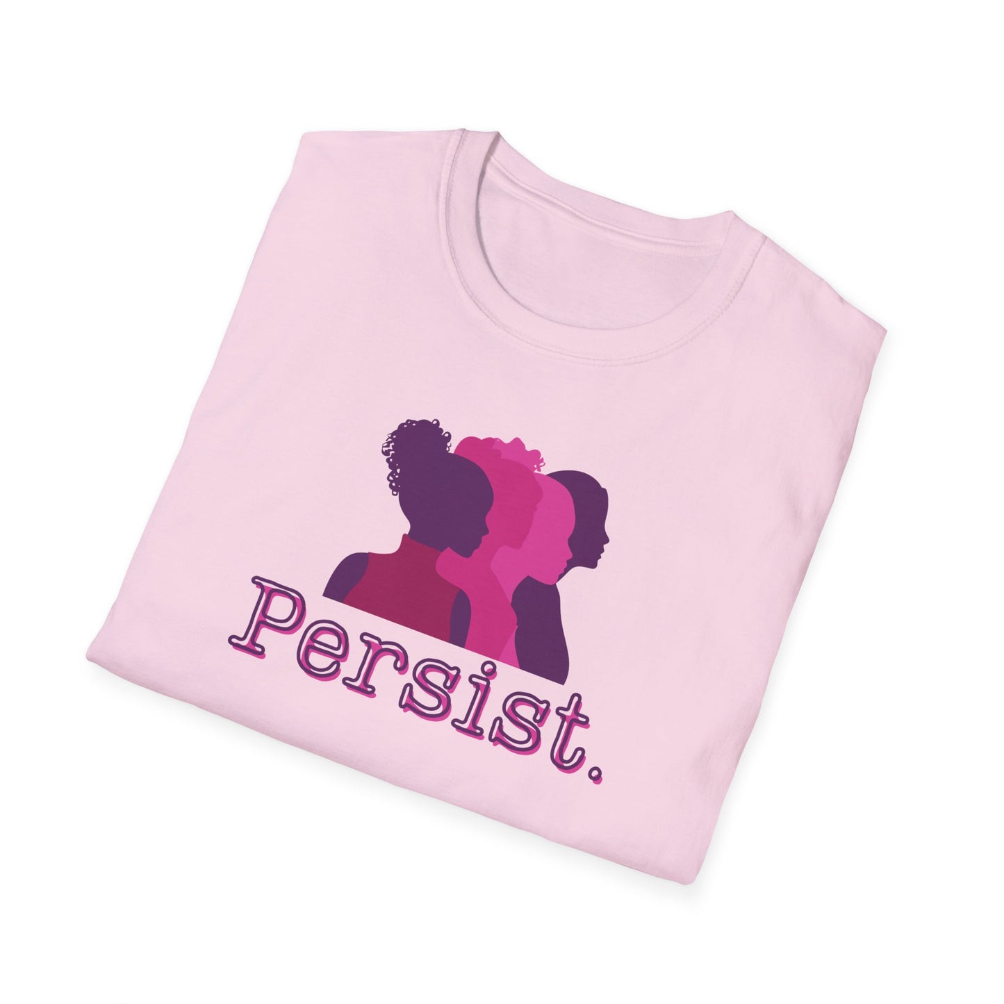 Persist Silhouettes - Unisex Softstyle T-Shirt