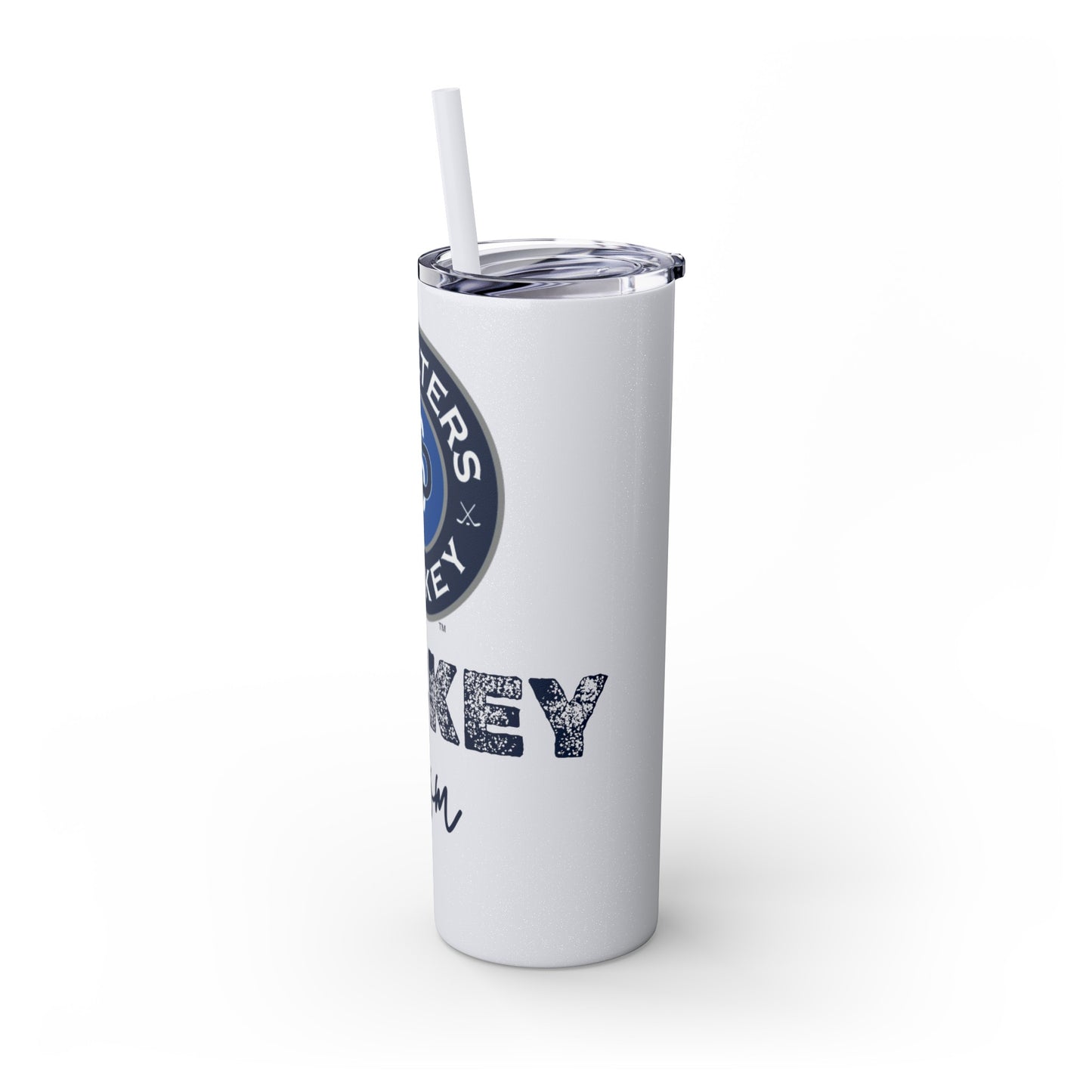 Hockey Mom STP Hockey Club - Skinny Tumbler with Straw, 20oz