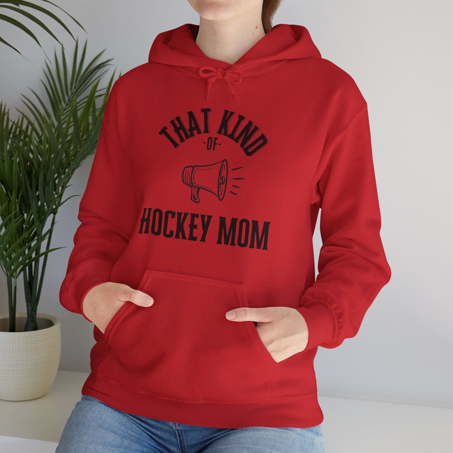 That Kind of Hockey Mom - Unisex Heavy Blend™ Hooded Sweatshirt