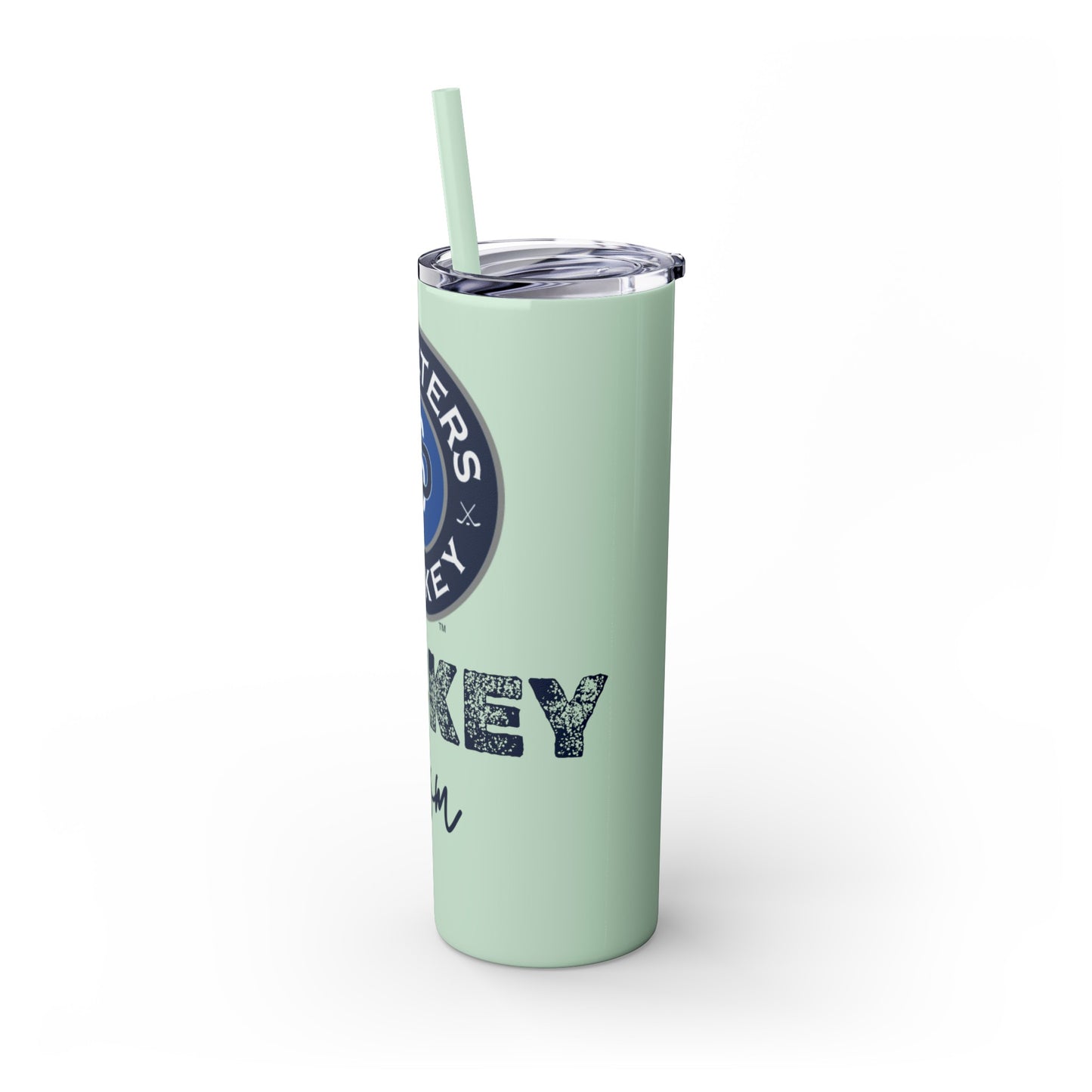 Hockey Mom STP Hockey Club - Skinny Tumbler with Straw, 20oz