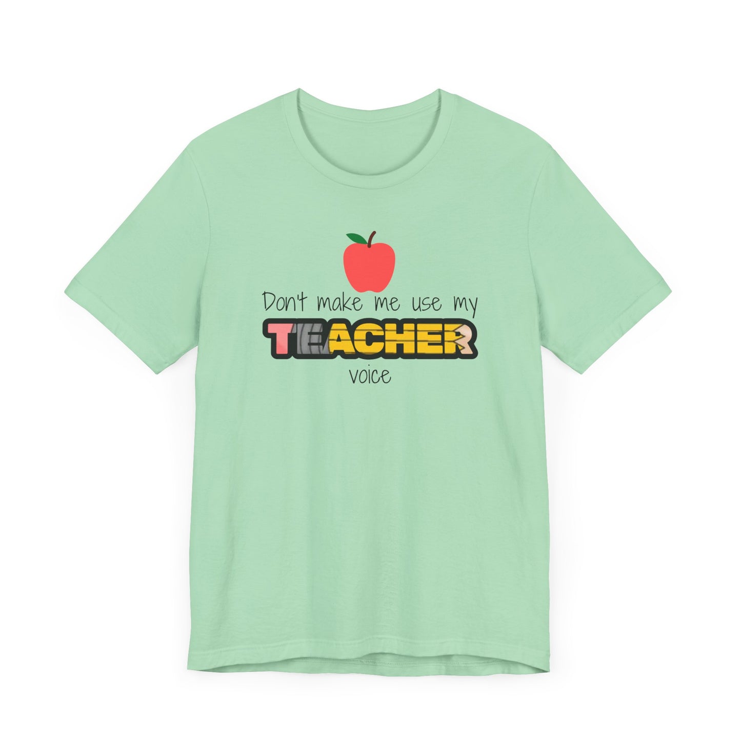 Teacher Voice - Bella + Canvas Unisex Jersey Short Sleeve Tee