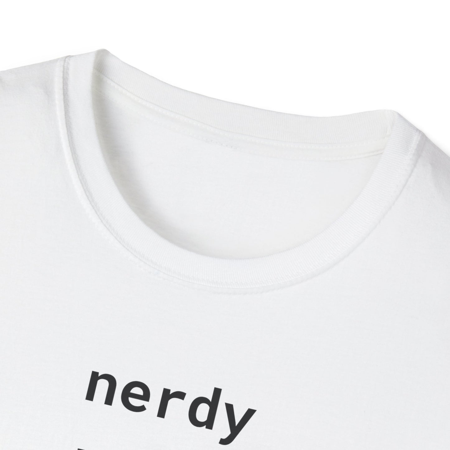 Nerdy Robot Energy - Unisex Softstyle T-Shirt