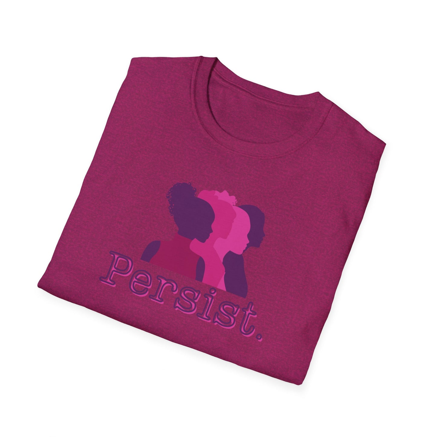 Persist Silhouettes - Unisex Softstyle T-Shirt