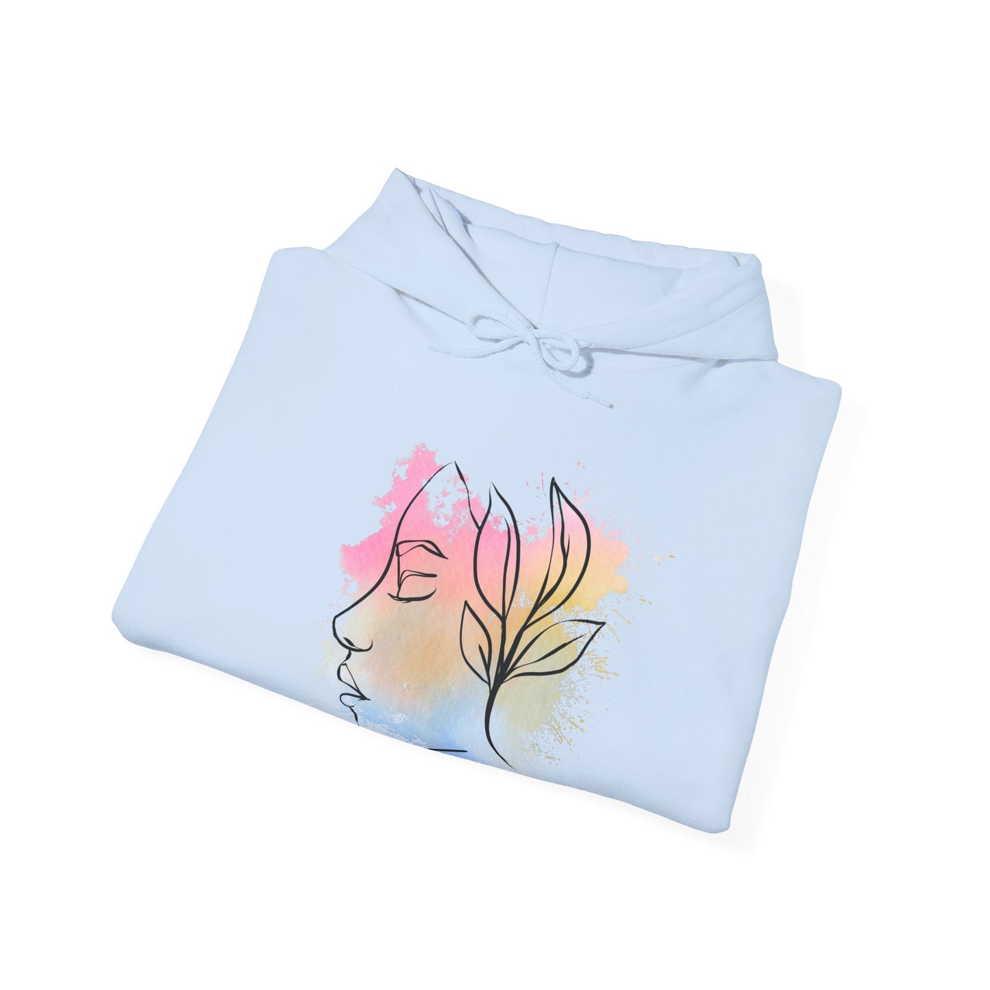 Divine Feminine Watercolor Hoodie - Unisex Heavy Blend™ Hooded Sweatshirt