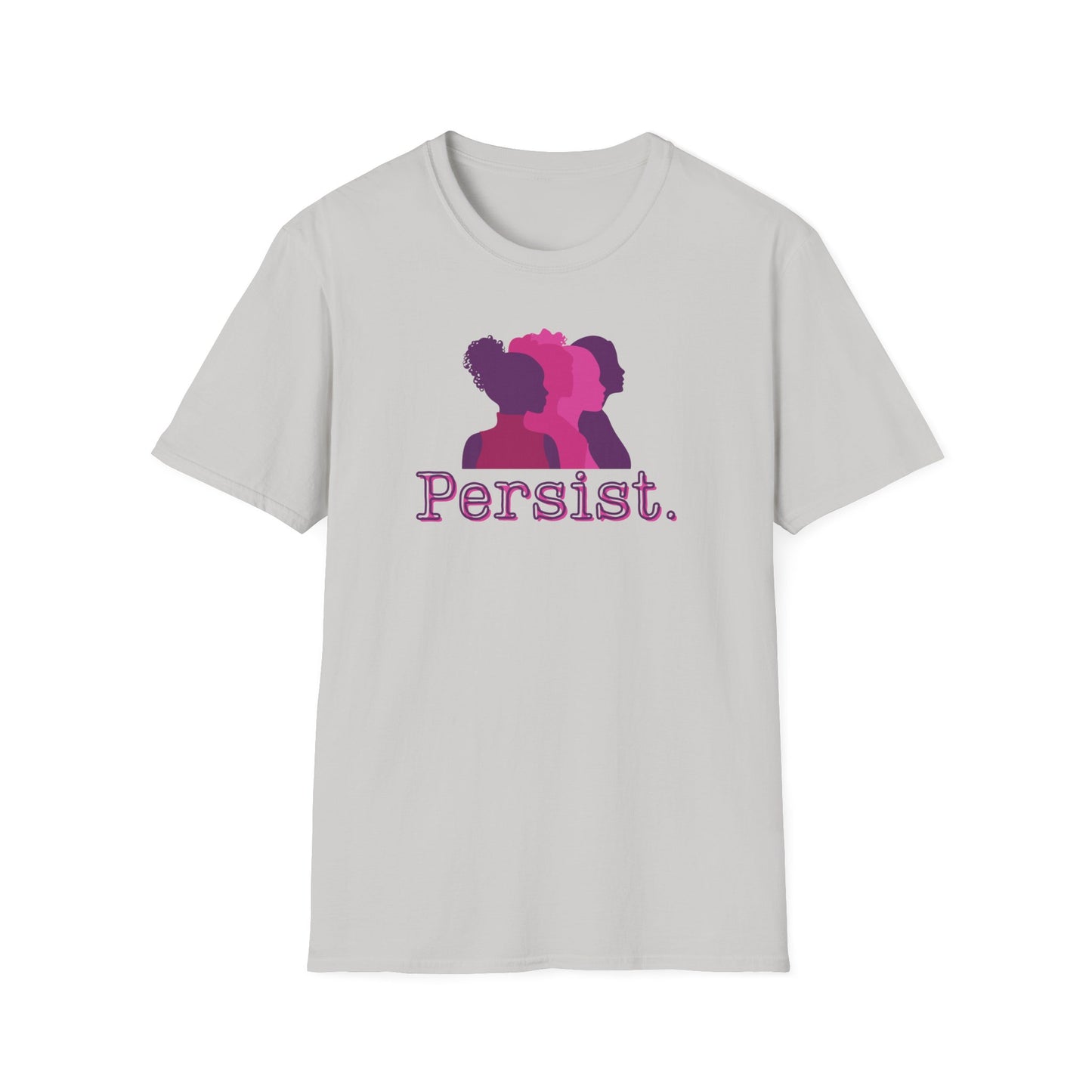 Persist Silhouettes - Unisex Softstyle T-Shirt