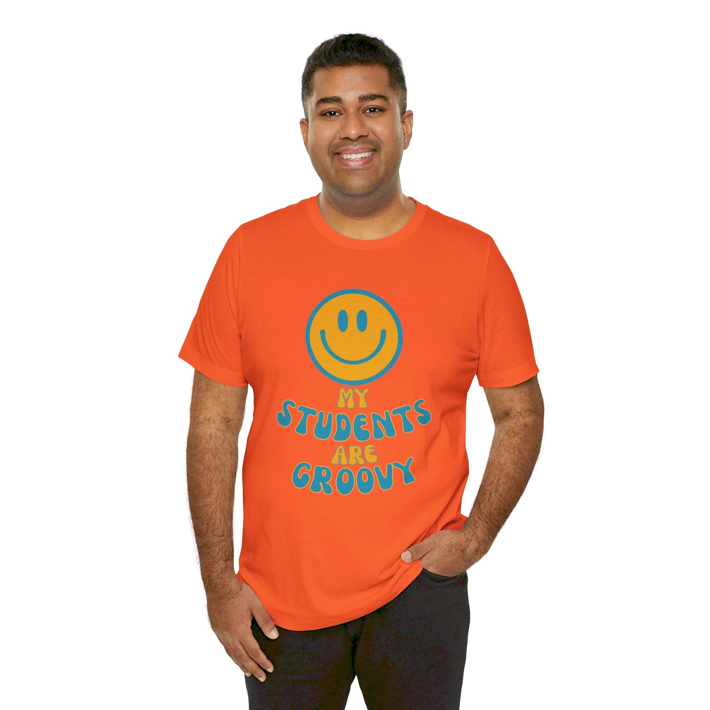 My Students are Groovy Tshirt - Unisex Jersey Short Sleeve Tee