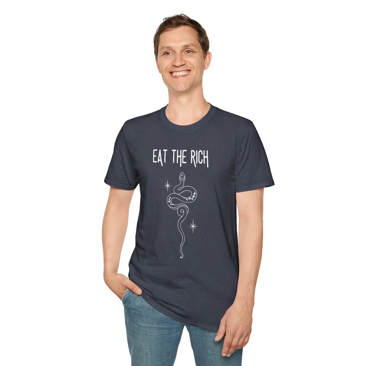 Eat the Rich - Unisex Softstyle T-Shirt