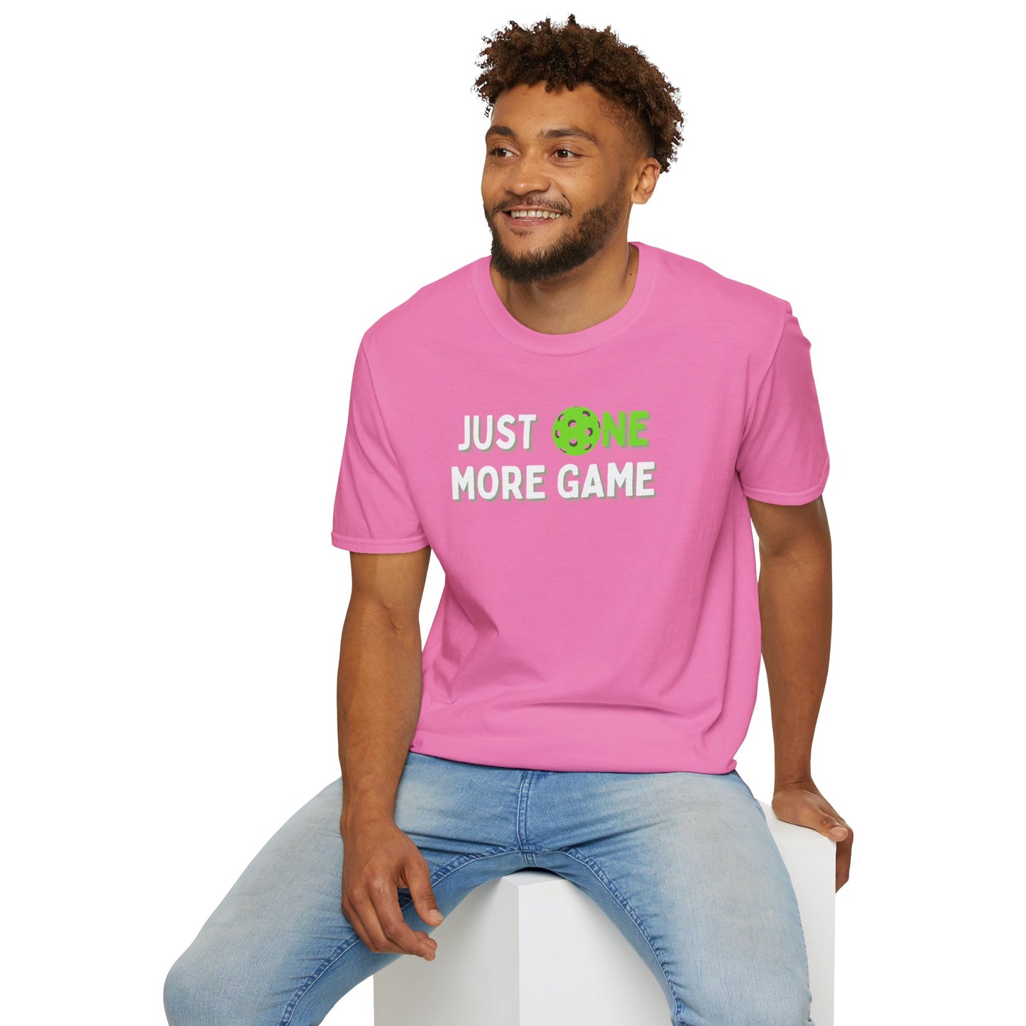 Just One More Game Pickleball - Unisex Softstyle T-Shirt