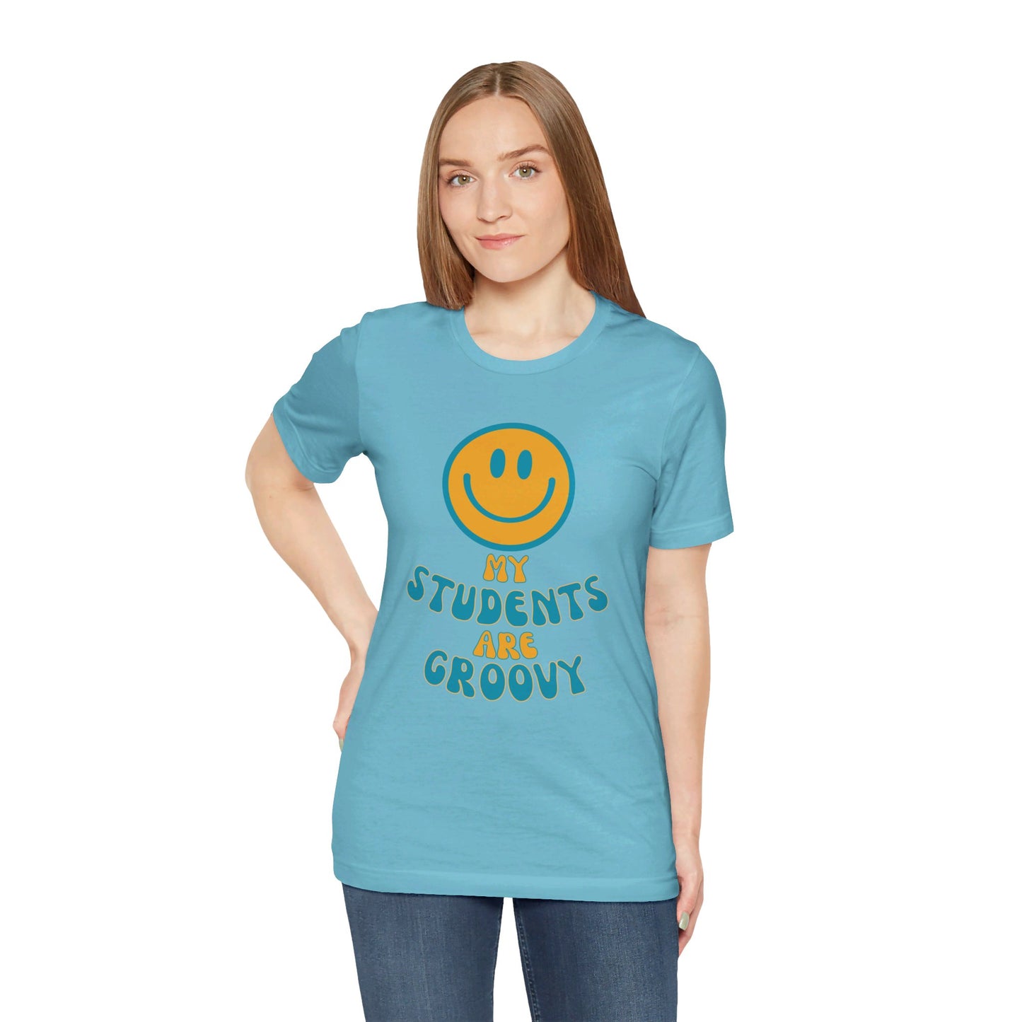 My Students are Groovy Tshirt - Unisex Jersey Short Sleeve Tee