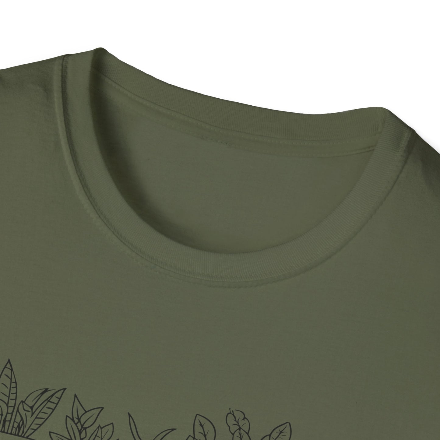 Plants and Books - Unisex Softstyle T-Shirt