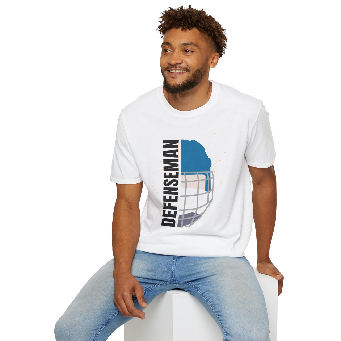 Ice Hockey Defenseman - Unisex Softstyle T-Shirt