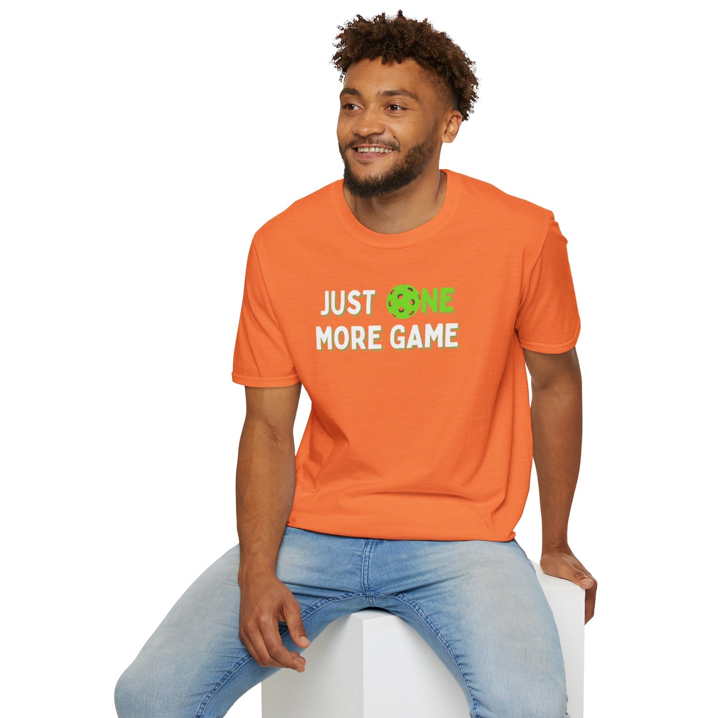 Just One More Game Pickleball - Unisex Softstyle T-Shirt