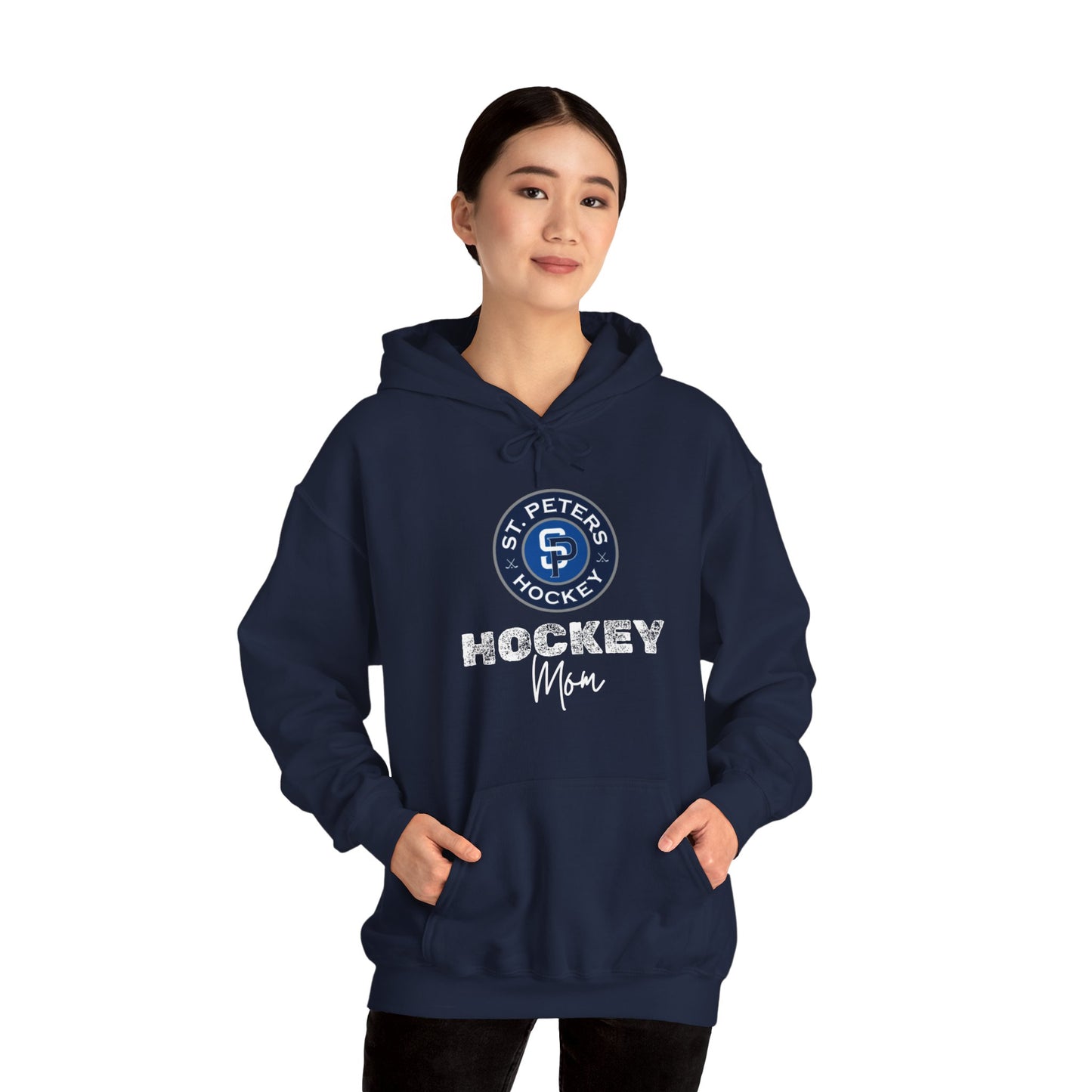 STP Hockey Mom - Unisex Heavy Blend™ Hooded Sweatshirt