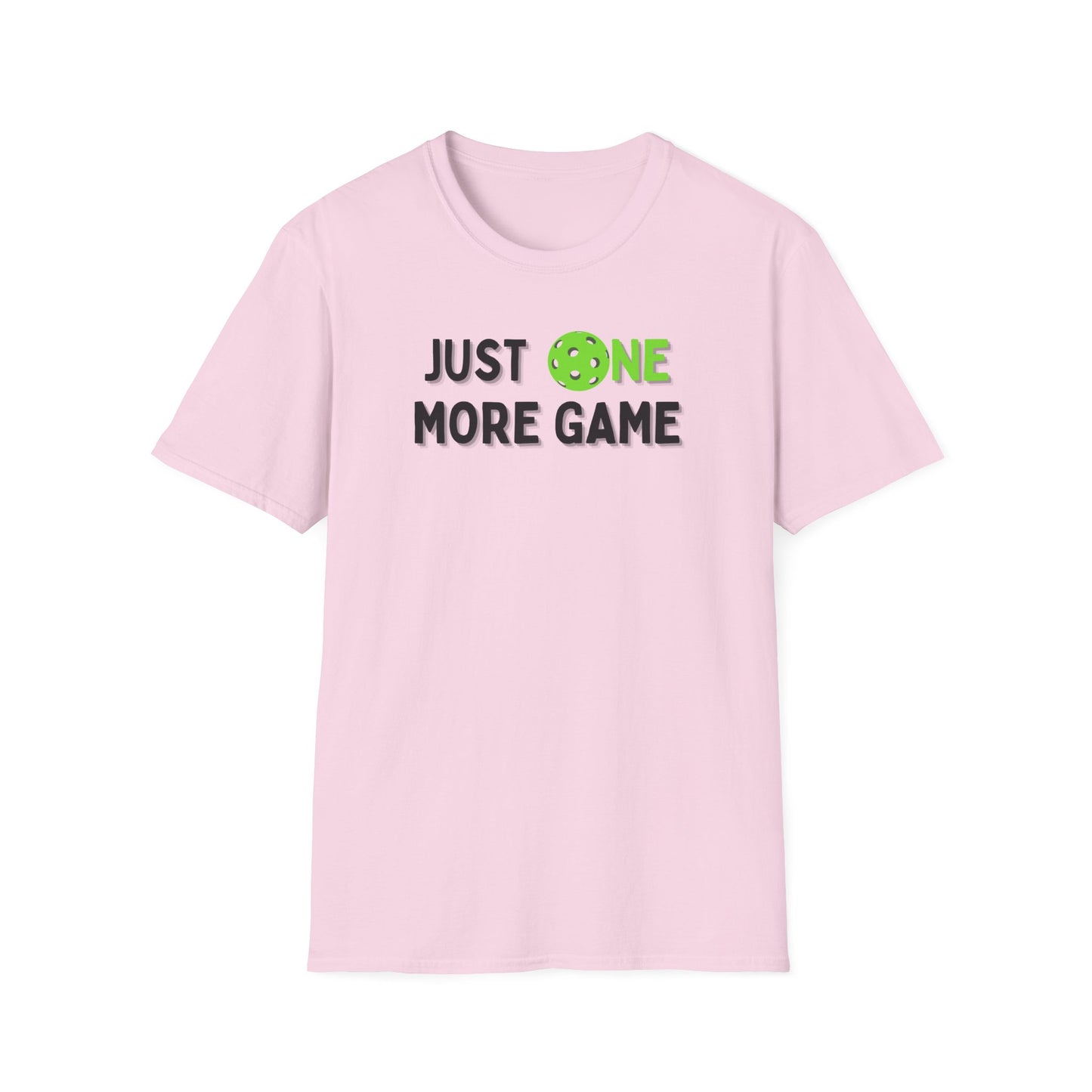 Just One More Game Pickleball - Unisex Softstyle T-Shirt