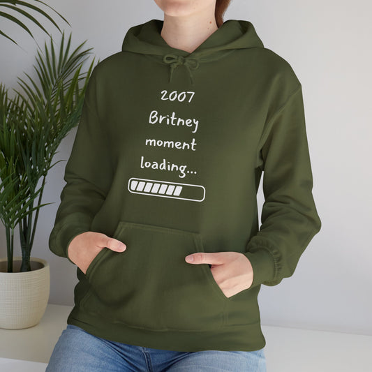 2007 Britney Moment Loading Hoodie - Unisex Heavy Blend™ Hooded Sweatshirt