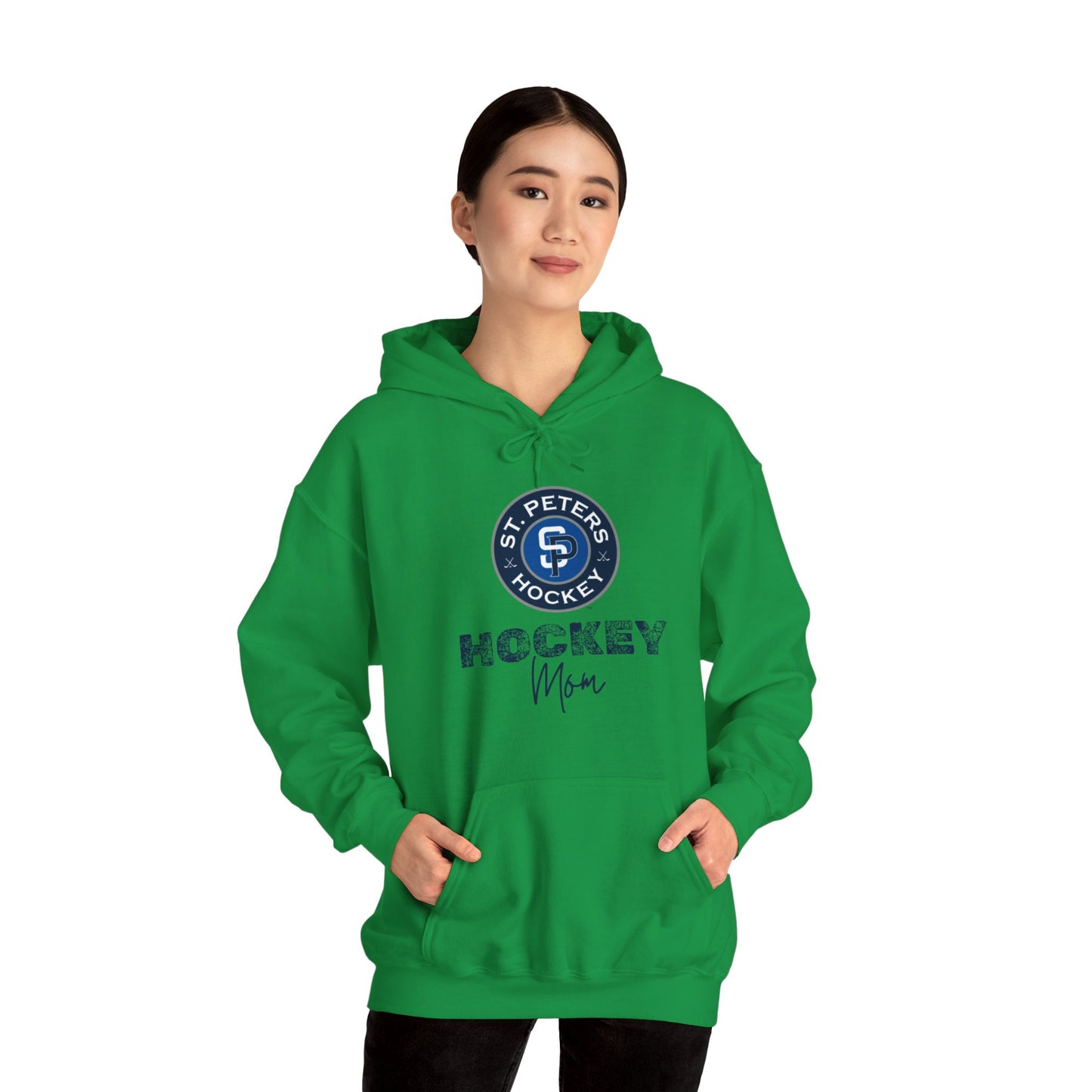 STP Hockey Mom - Unisex Heavy Blend™ Hooded Sweatshirt