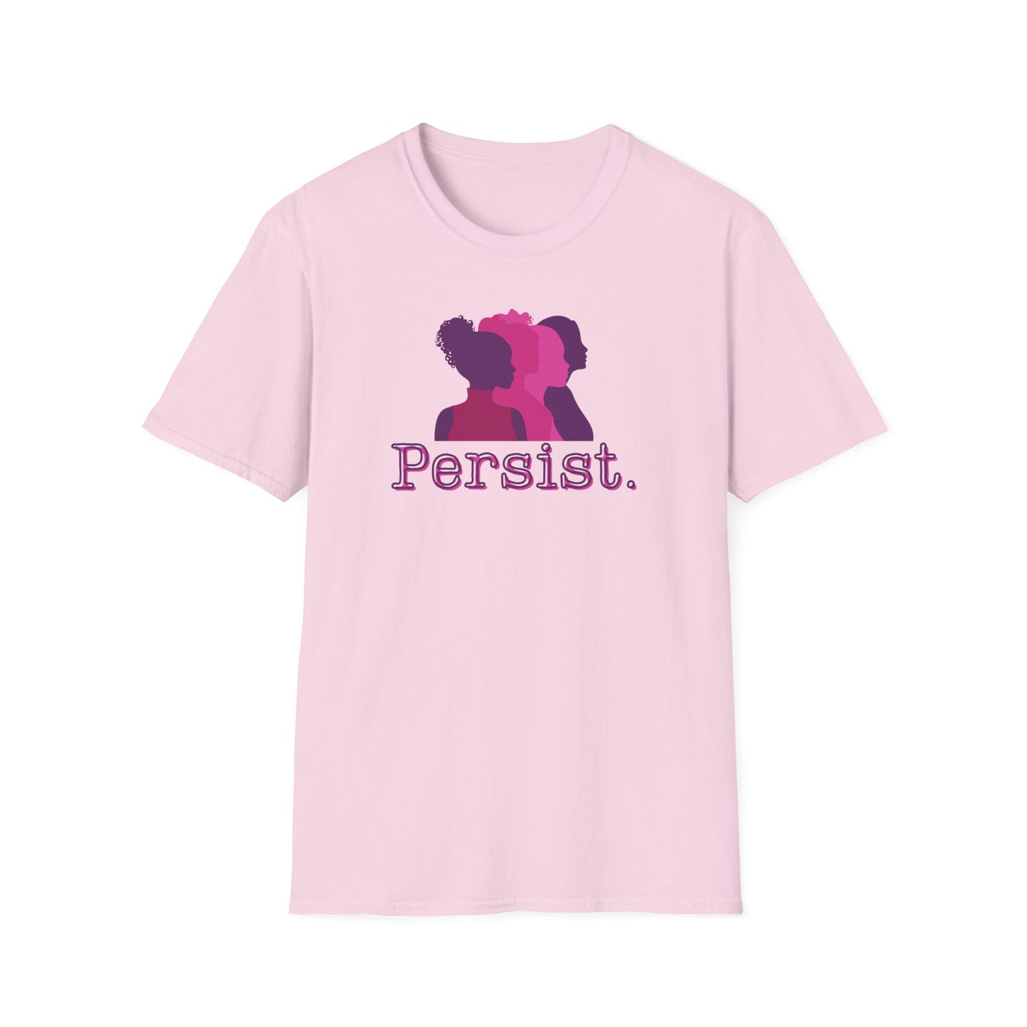 Persist Silhouettes - Unisex Softstyle T-Shirt