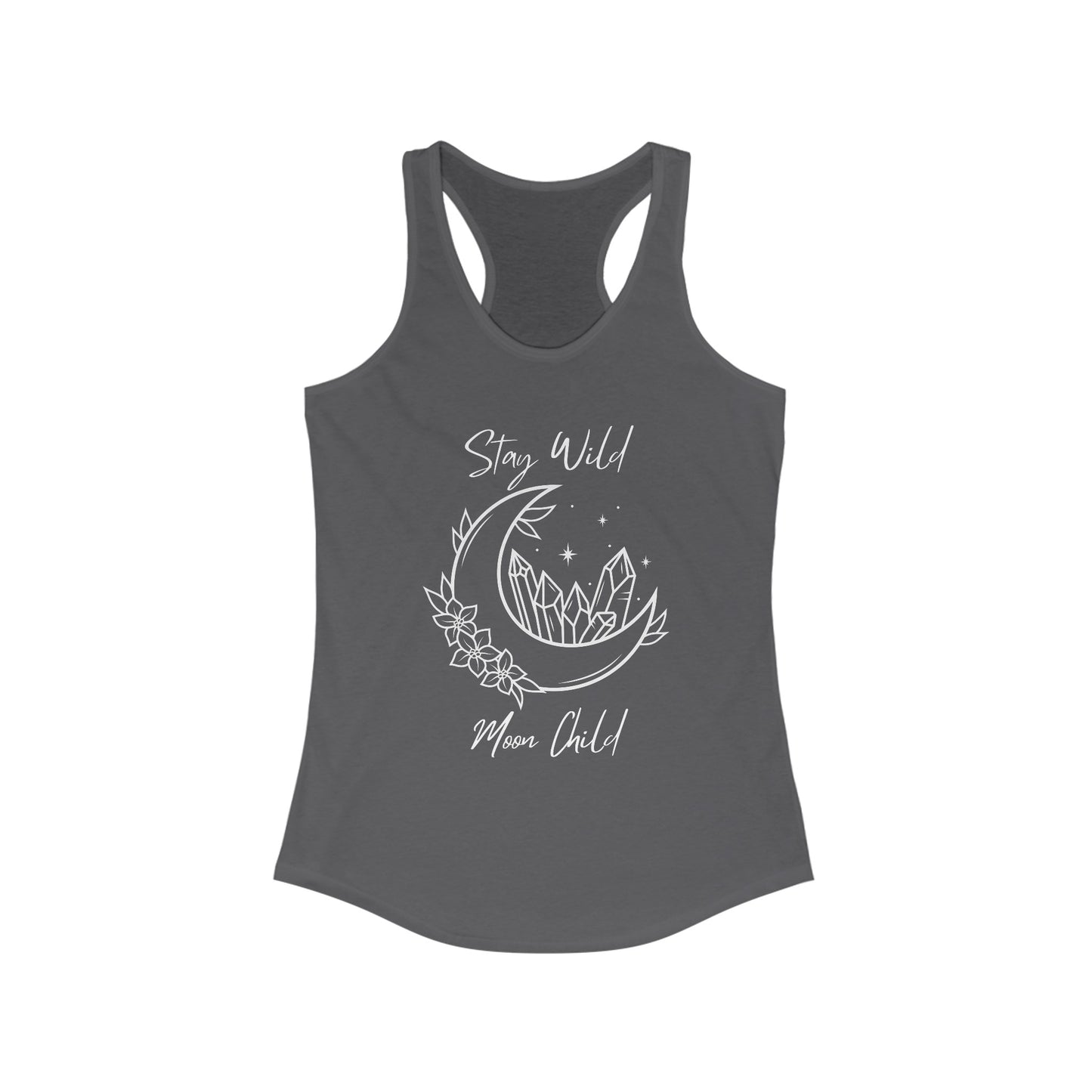 Stay Wild Moon Child - Women's Ideal Racerback Tank