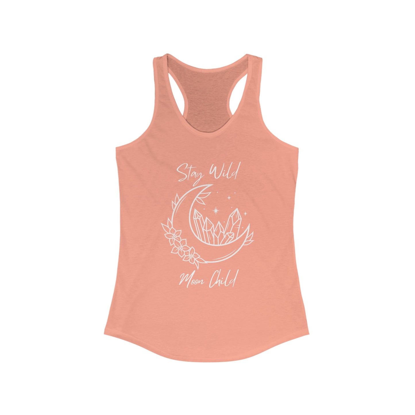 Stay Wild Moon Child - Women's Ideal Racerback Tank