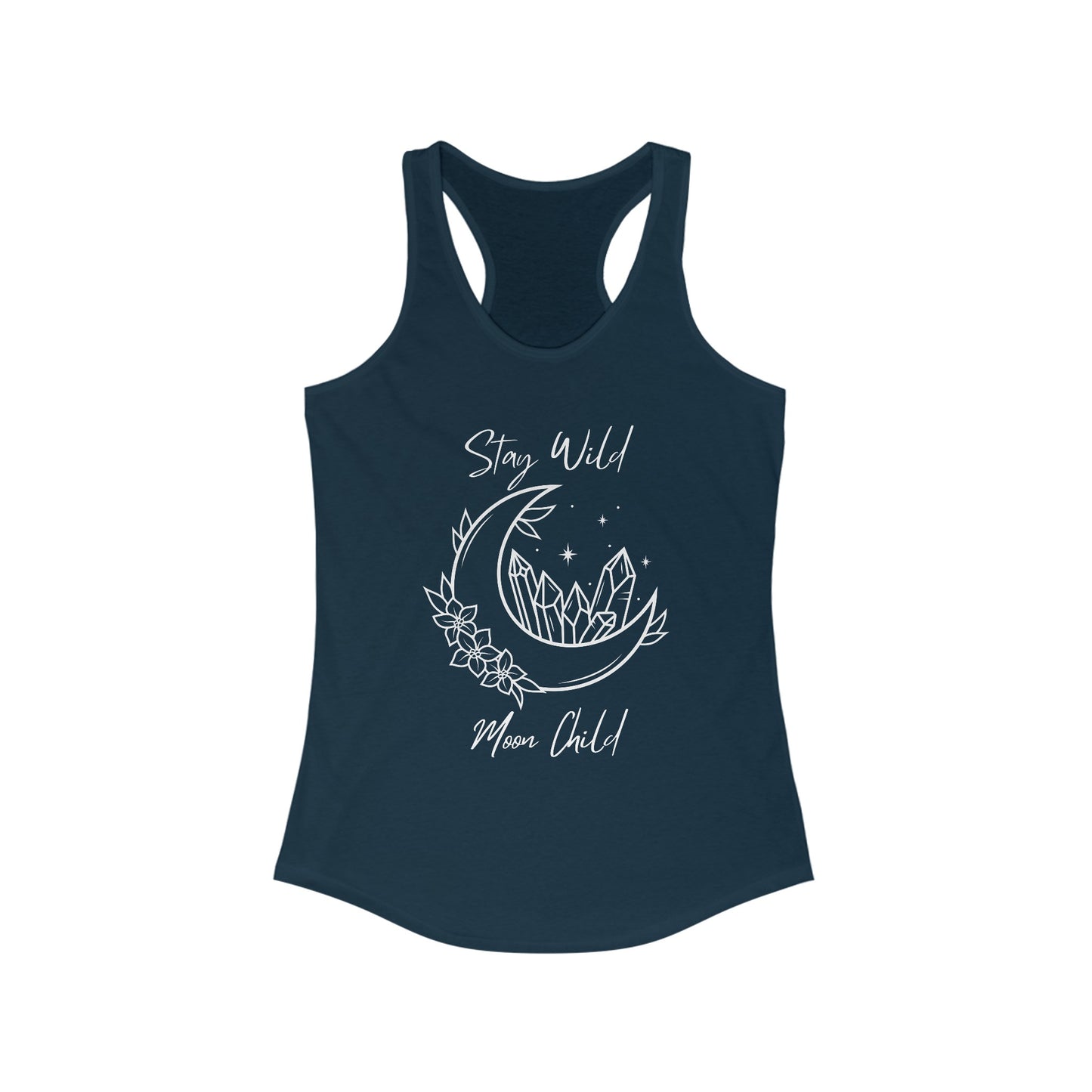 Stay Wild Moon Child - Women's Ideal Racerback Tank