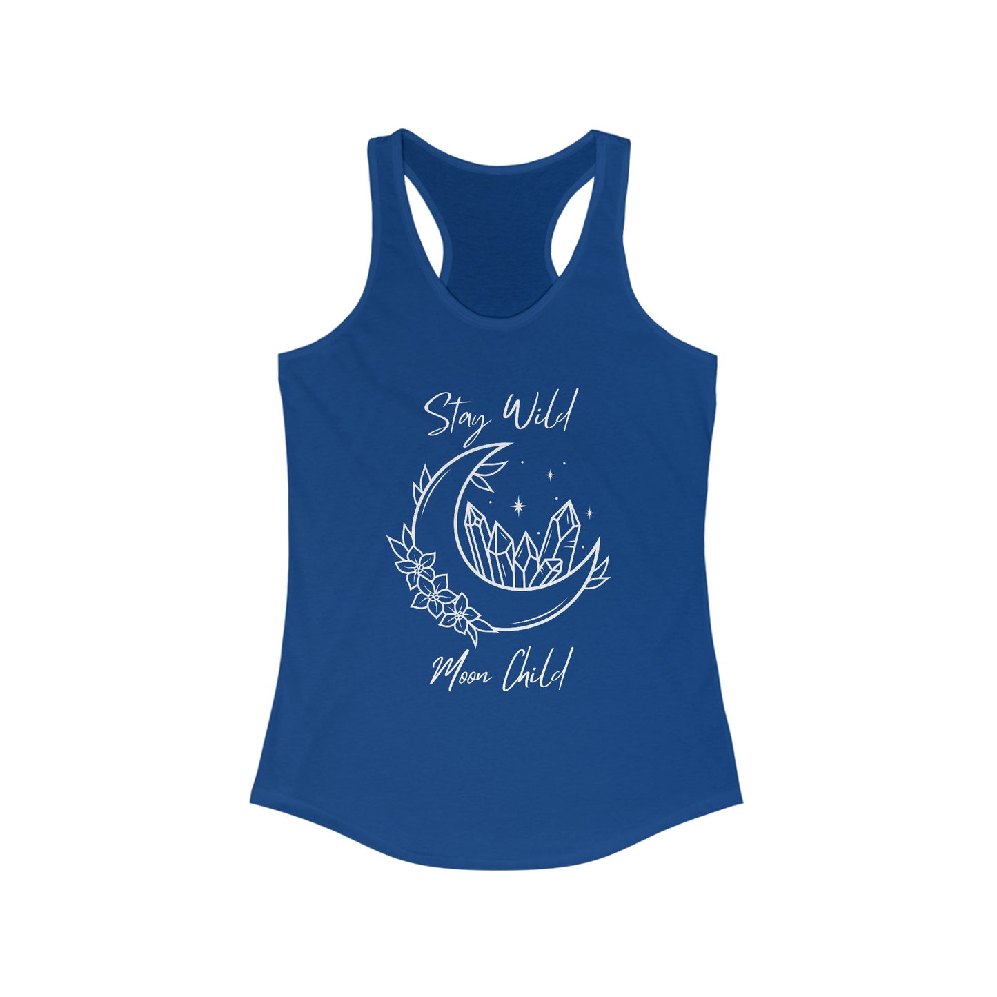 Stay Wild Moon Child - Women's Ideal Racerback Tank