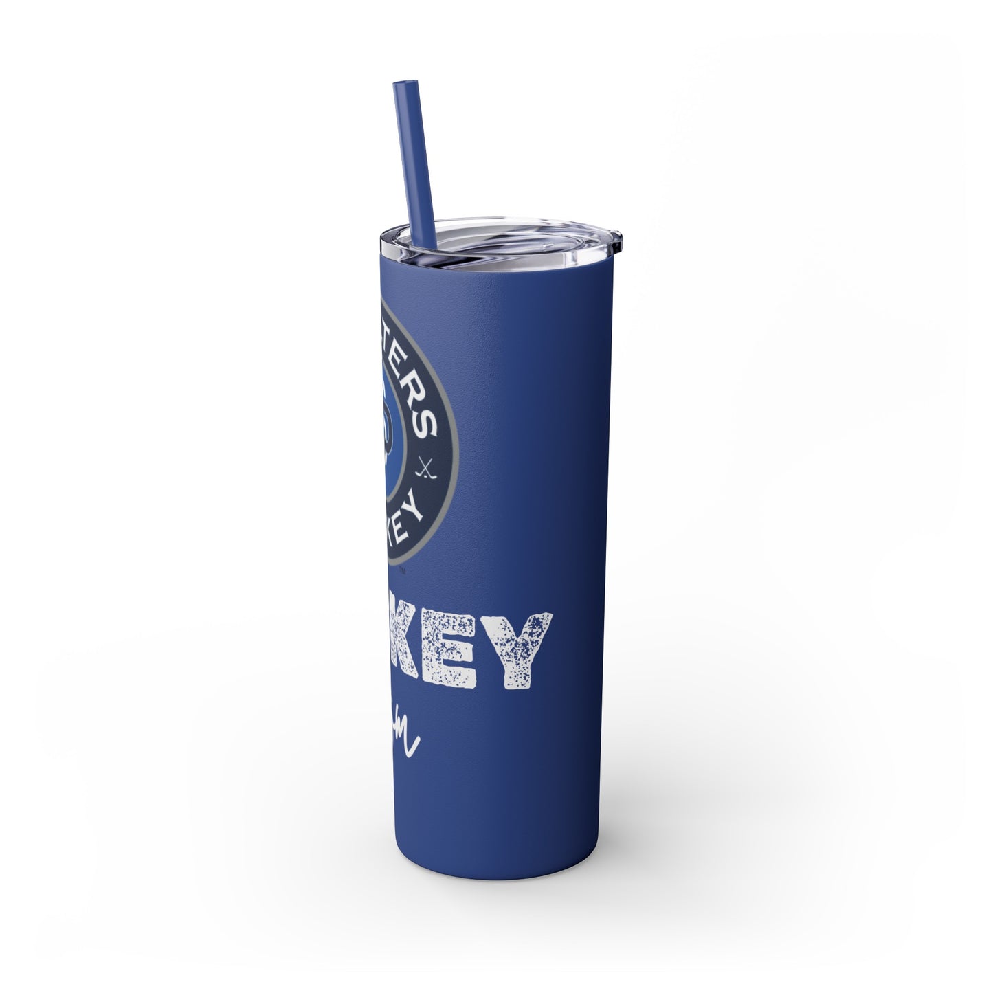 Hockey Mom STP Hockey Club - Skinny Tumbler with Straw, 20oz