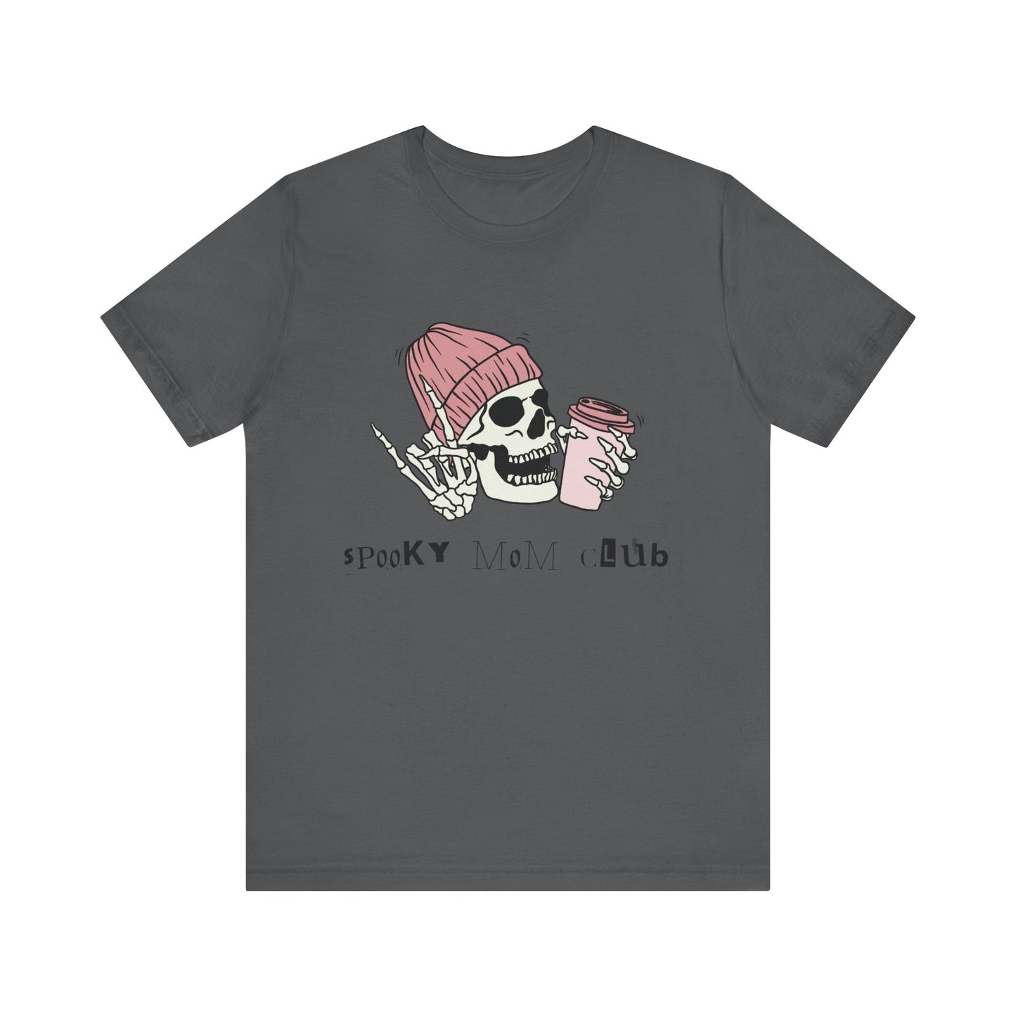 Spooky Mom Club Tshirt - Unisex Jersey Short Sleeve Tee