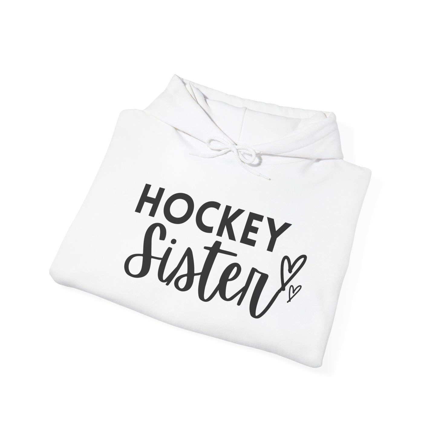 Hockey Sister Hoodie Unisex Heavy Blend™ Hooded Sweatshirt