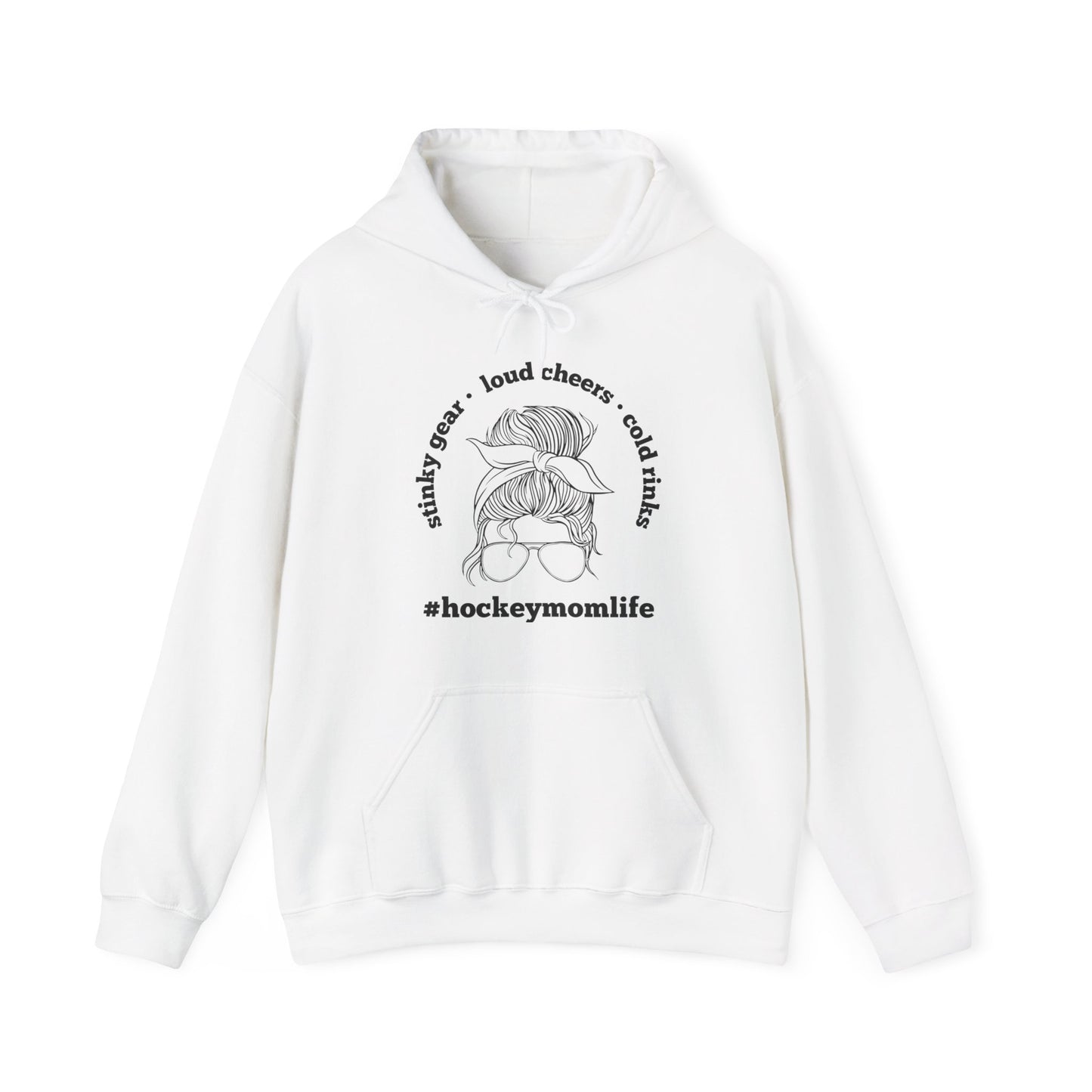 #hockeymomlife Hoodie - Unisex Heavy Blend™ Hooded Sweatshirt