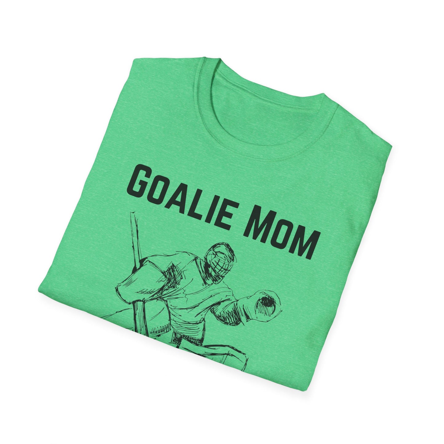 Goalie Mom. We're Built Different - Unisex Softstyle T-Shirt